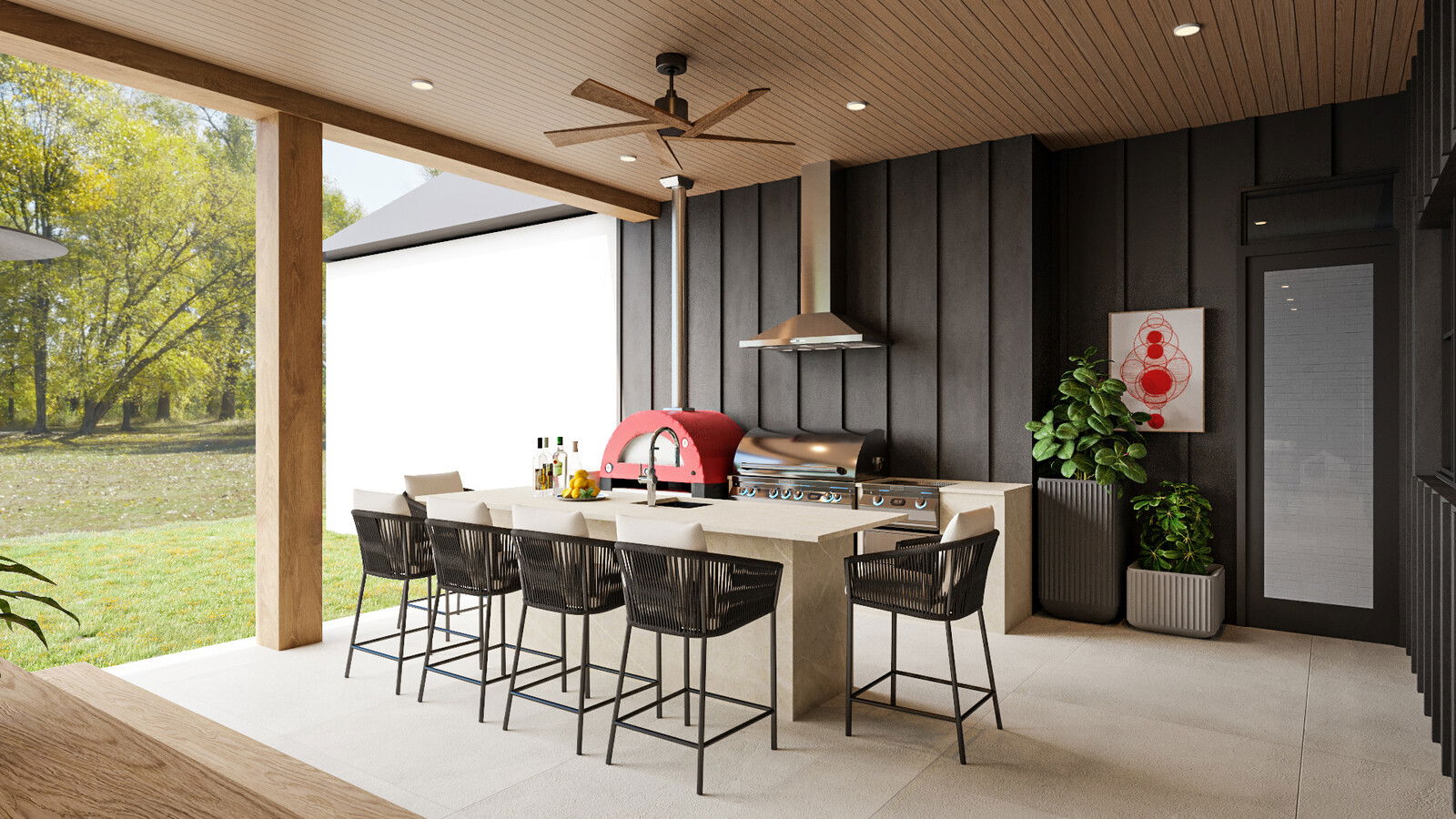 Online Designer Patio 3D Model 3
