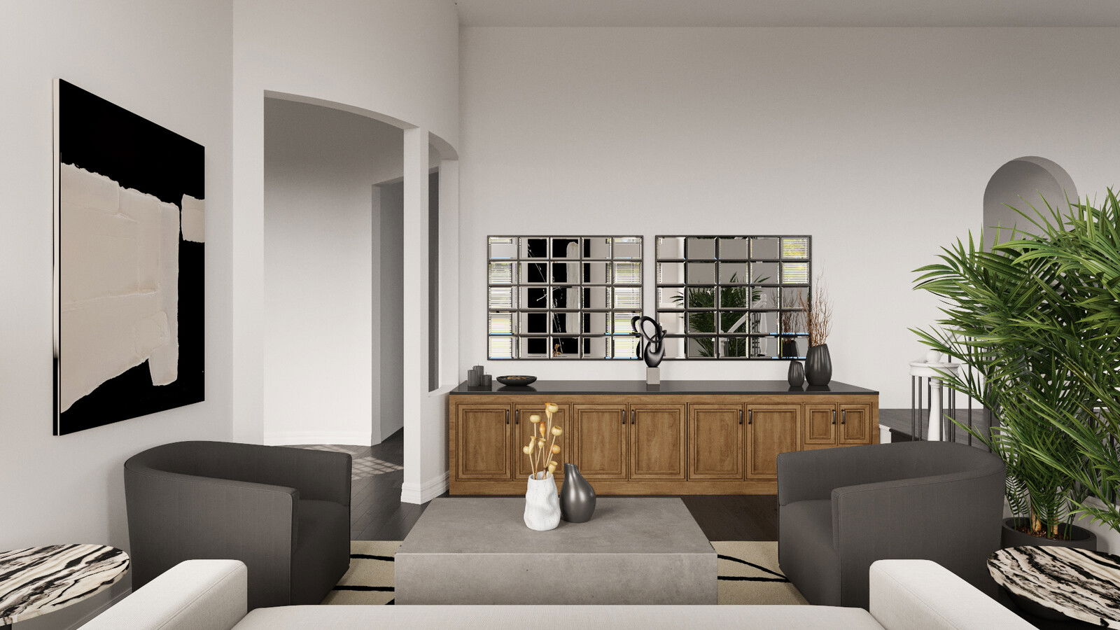 Online Designer Living Room 3D Model 2
