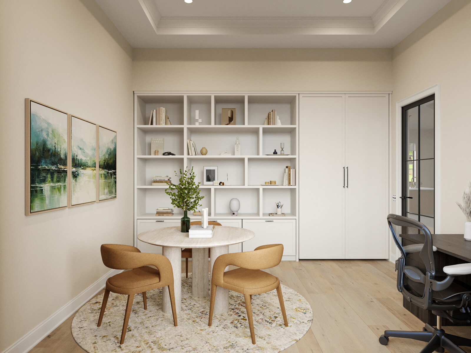 Online Designer Home Office 3D Model 4