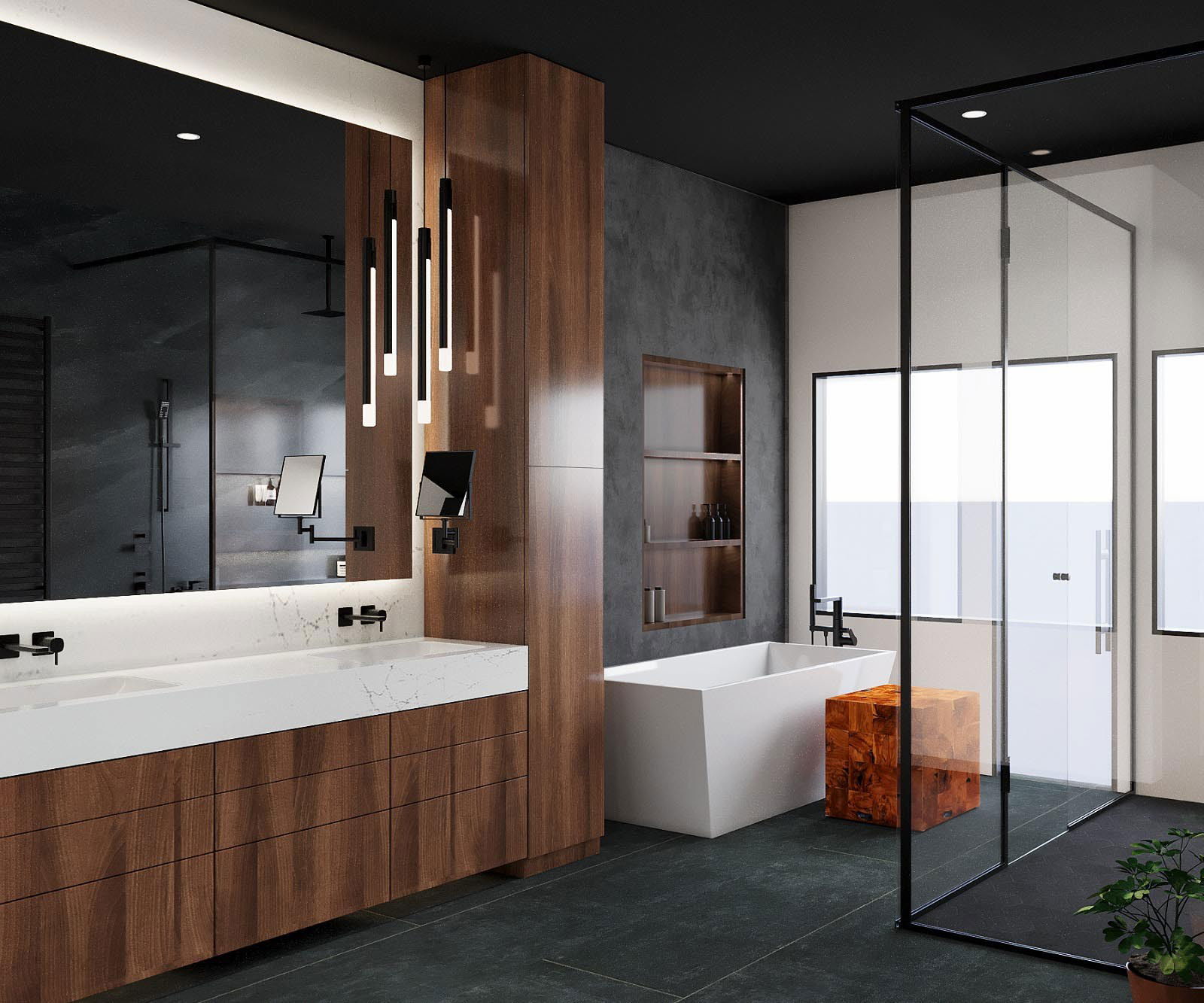 Online Designer Bathroom 3D Model 5