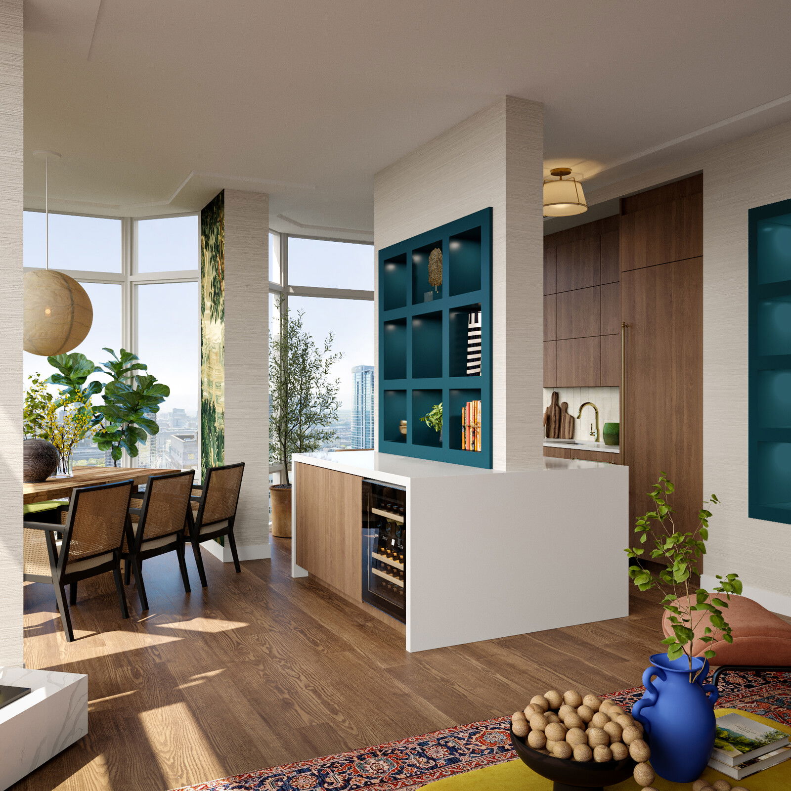 Modelo 3D de Cocina de Diseñador en Línea 3