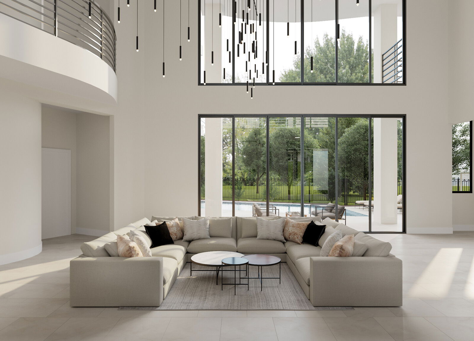 Sleek Modern Home Interior & Patio Moodboard thumb