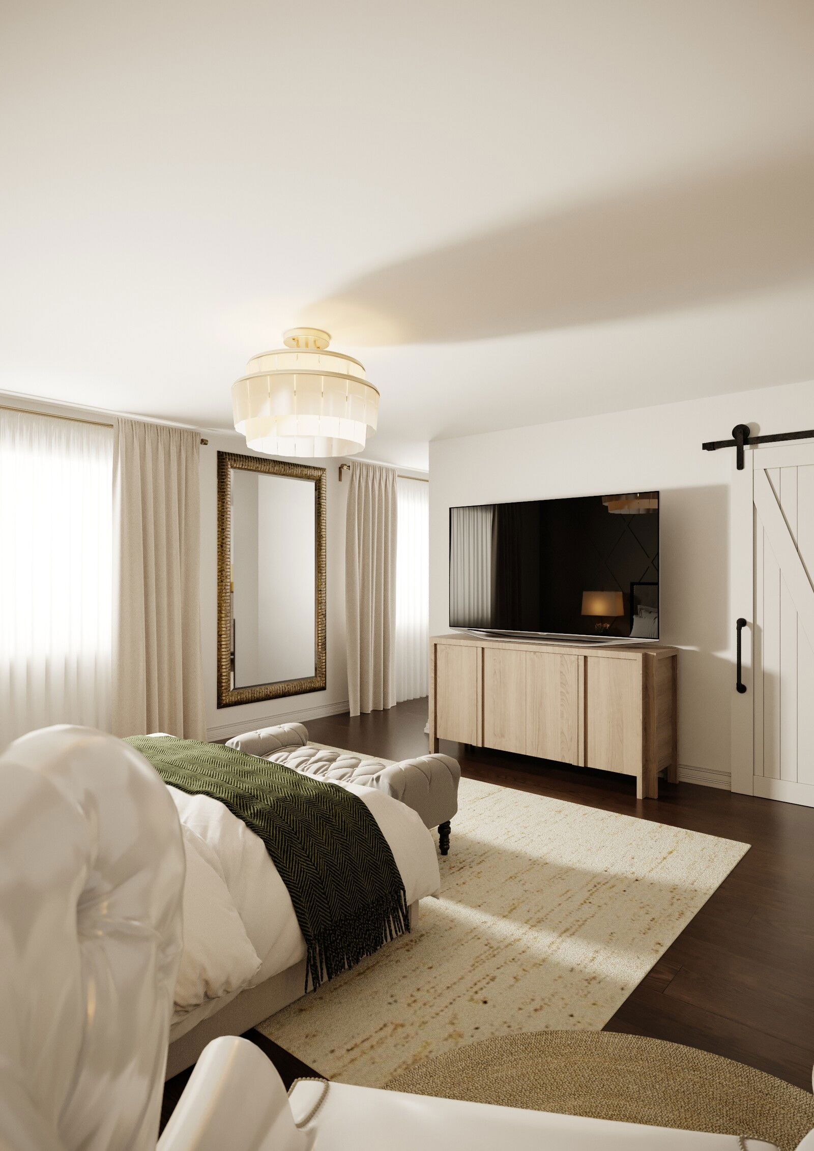 Online Designer Bedroom 3D Model 2