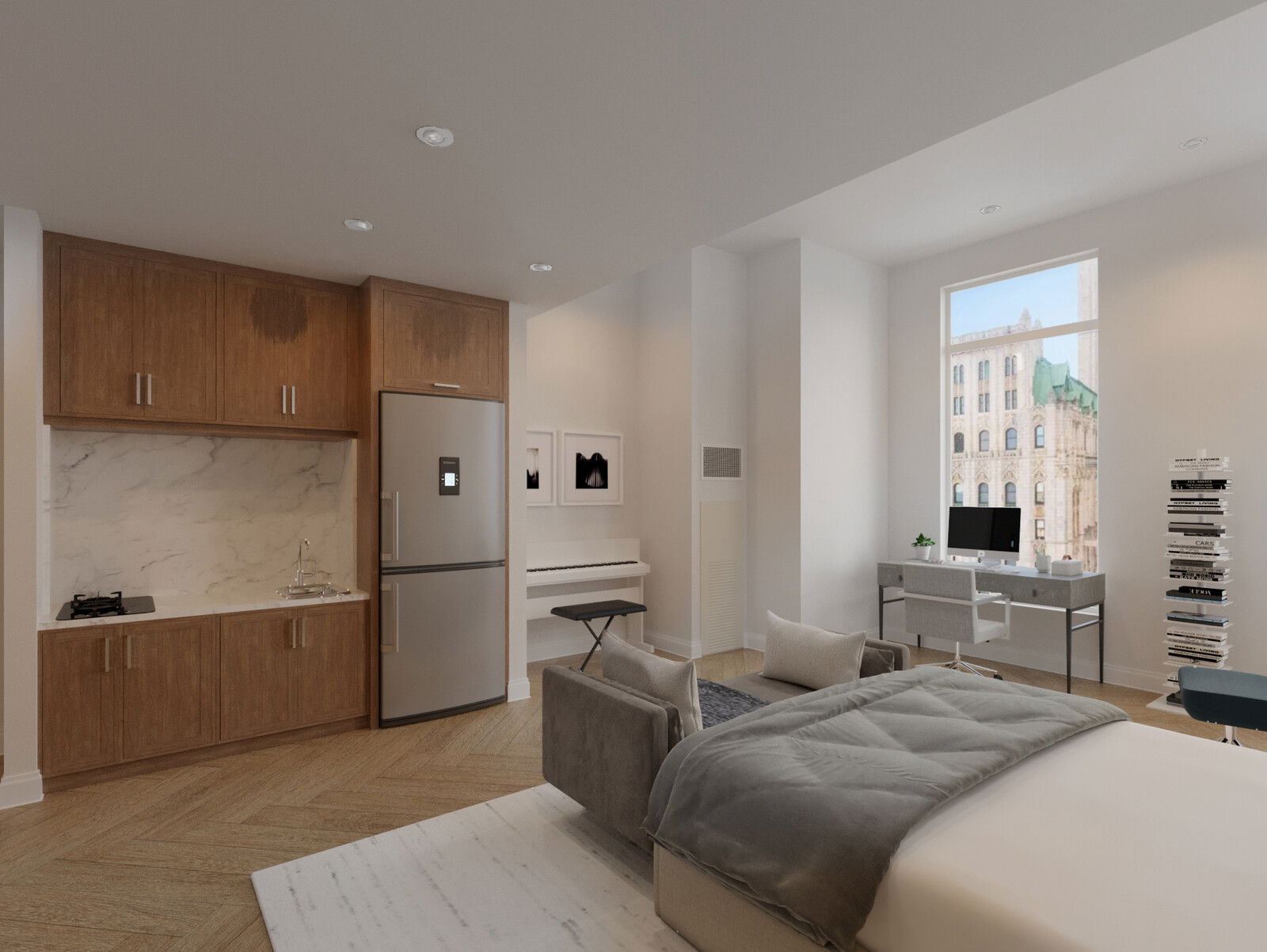 Modelo 3D de Dormitorio del Diseñador en Línea 3