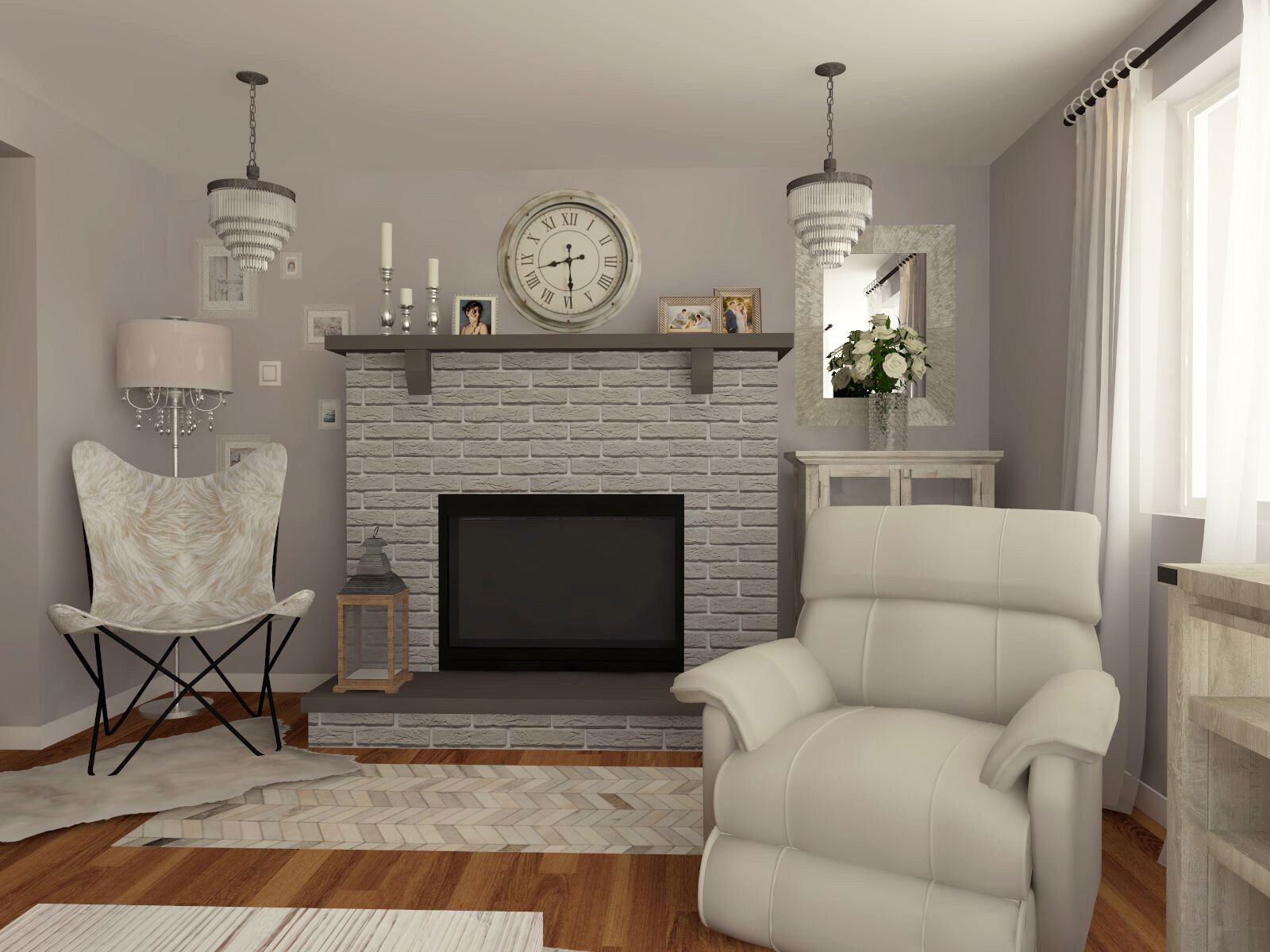 Online Designer Living Room 3D Model 3