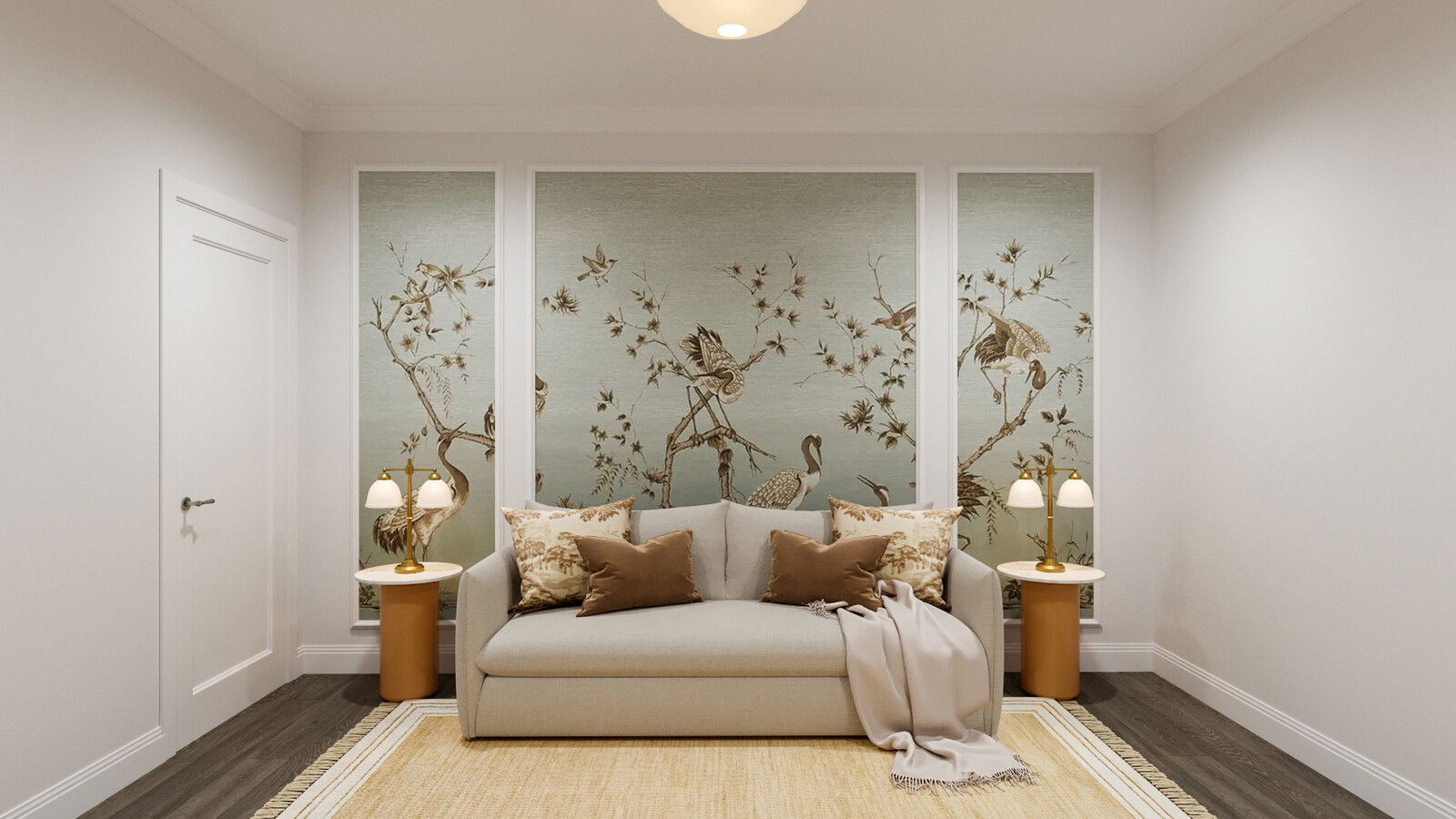 Online Designer Bedroom 3D Model 1