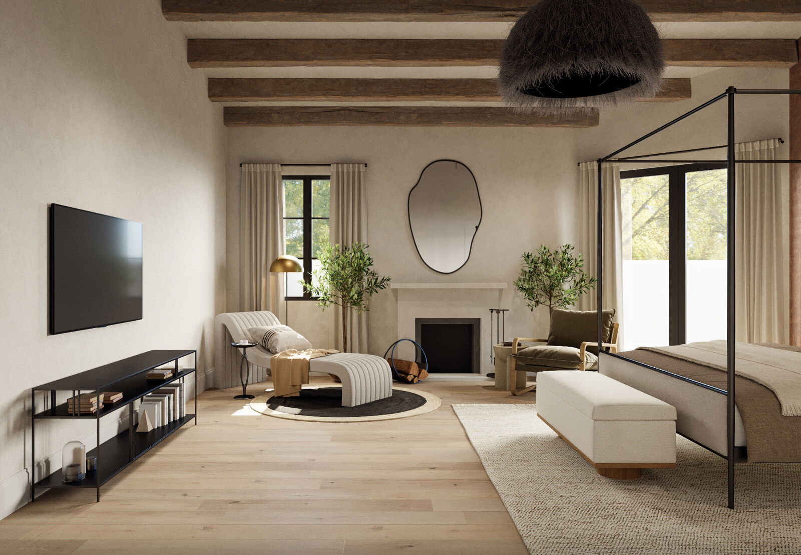 Online Designer Living Room 3D Model 4