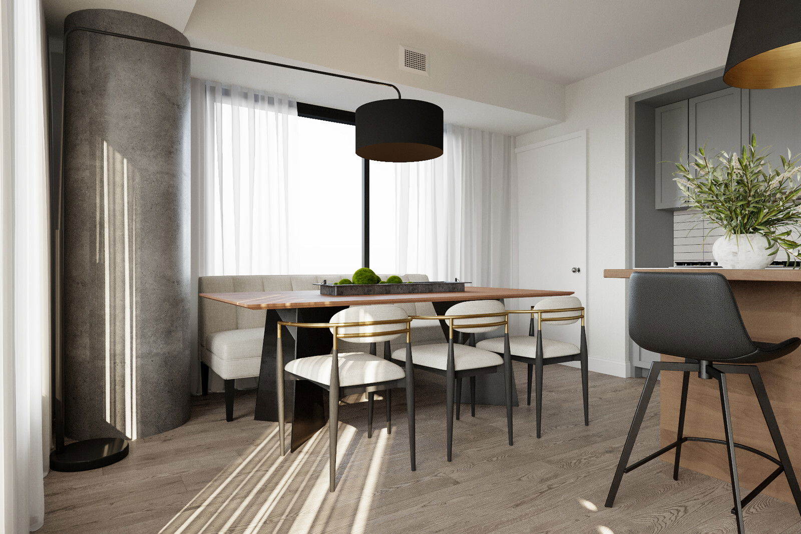 Modelo 3D de Cocina de Diseñador en Línea 3