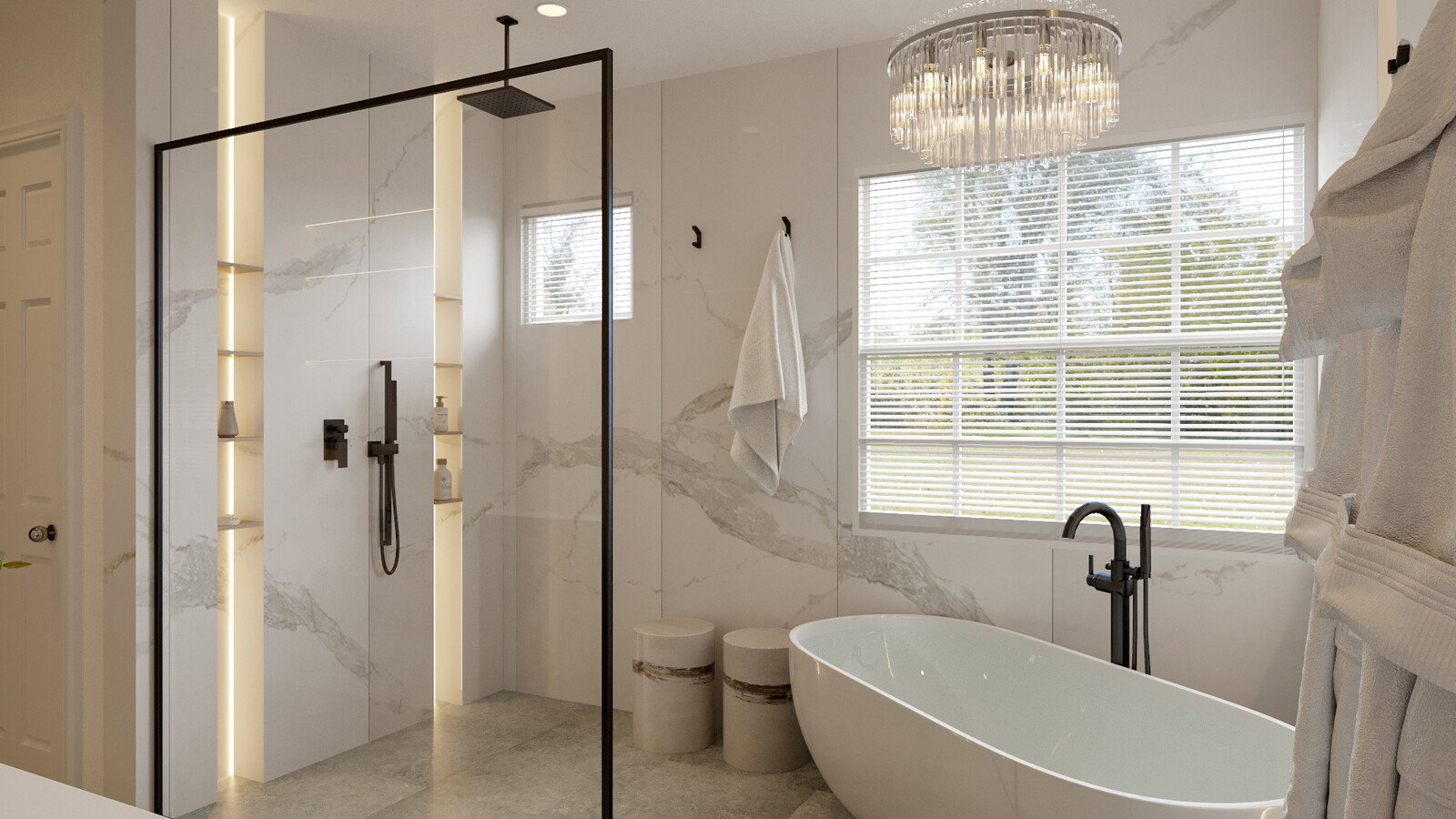 Online Designer Bathroom 3D Model 4