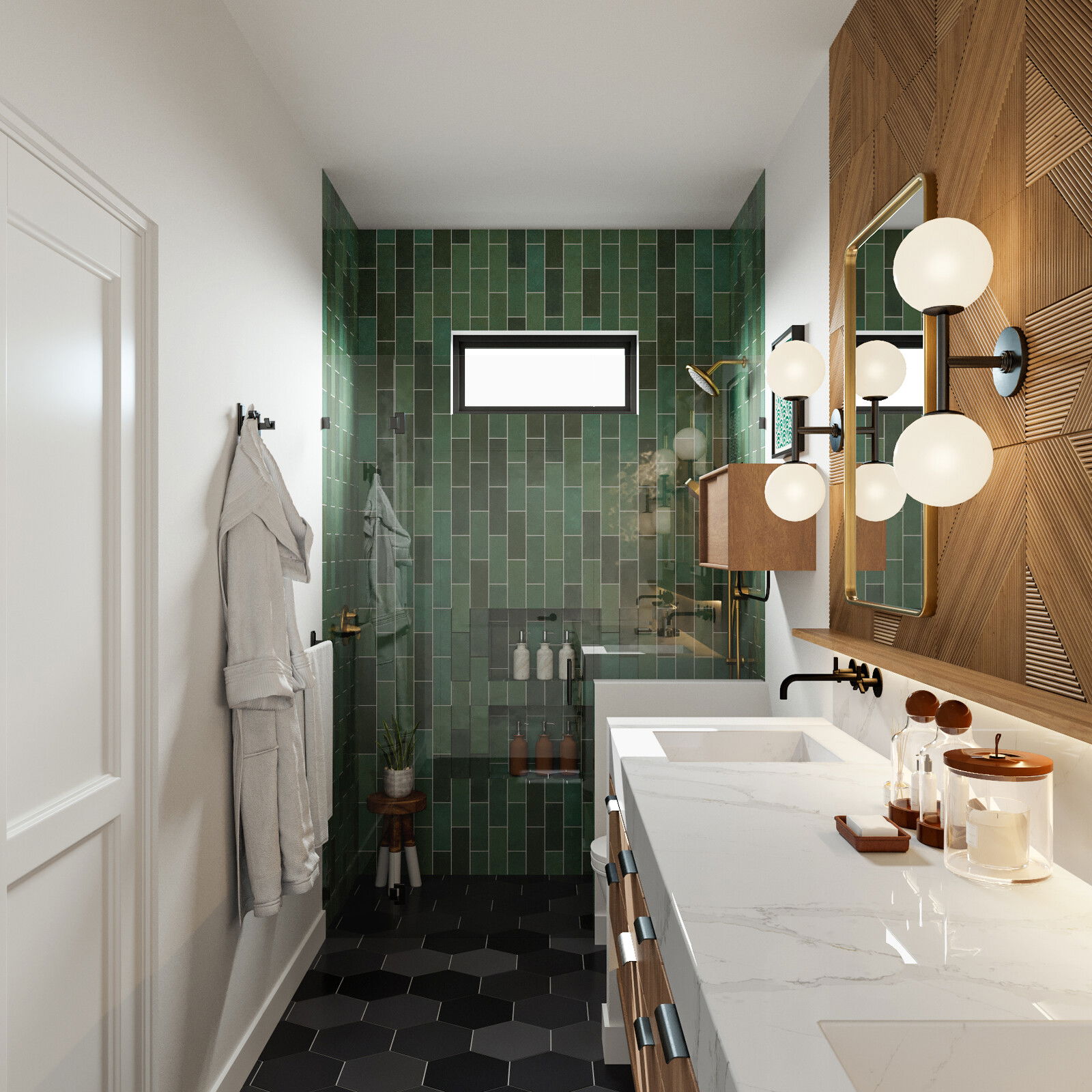 Modelo 3D de Baño por Diseñador Online 1