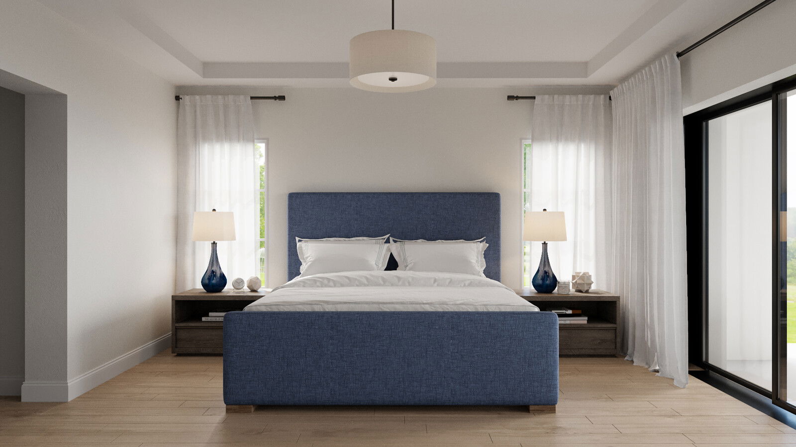 Online Designer Bedroom 3D Model 1