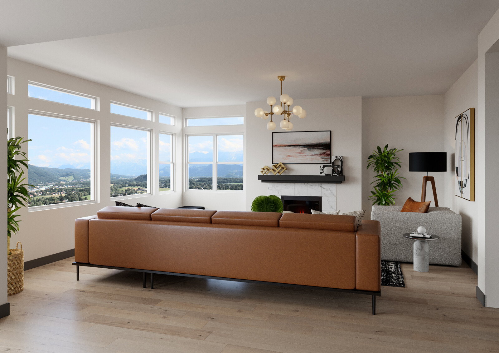 Timeless Creative Home Interior Design Rendering thumb