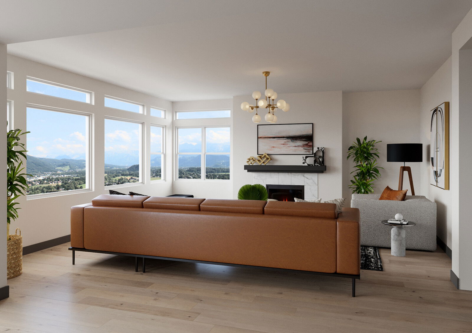 Timeless Creative Home Interior Design Rendering thumb