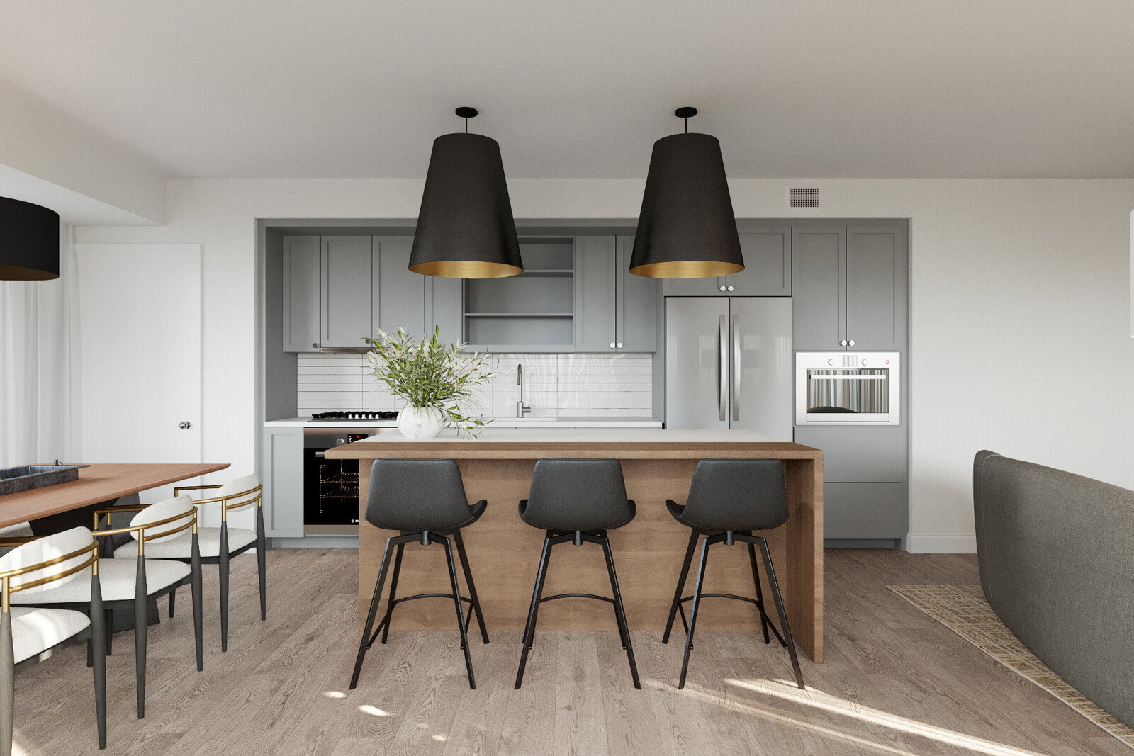 Diseño de interiores contemporáneos clásicos - vista previa