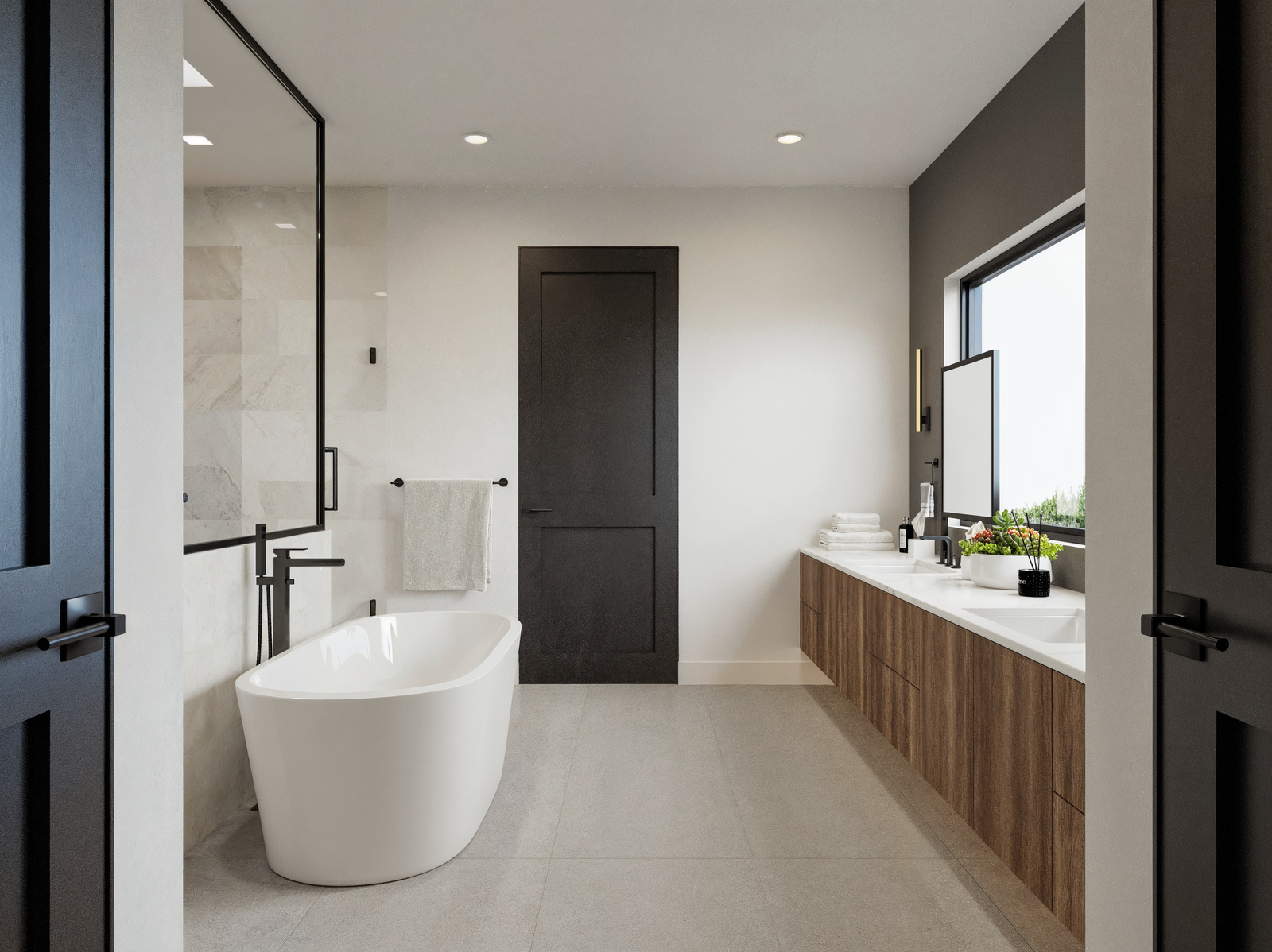 Sleek Modern Bathroom Design