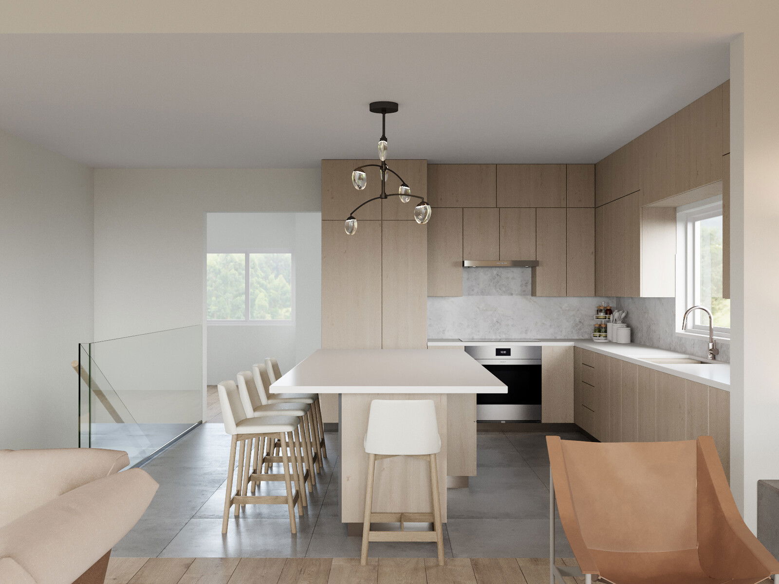 Modelo 3D de Cocina de Diseñador en Línea 2