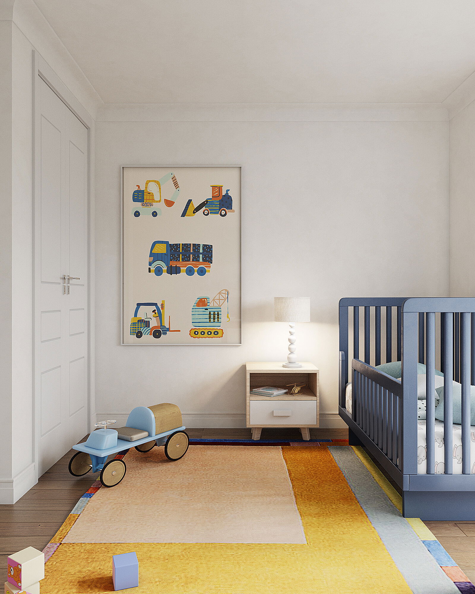 Modelo 3D de Dormitorio del Diseñador en Línea 2