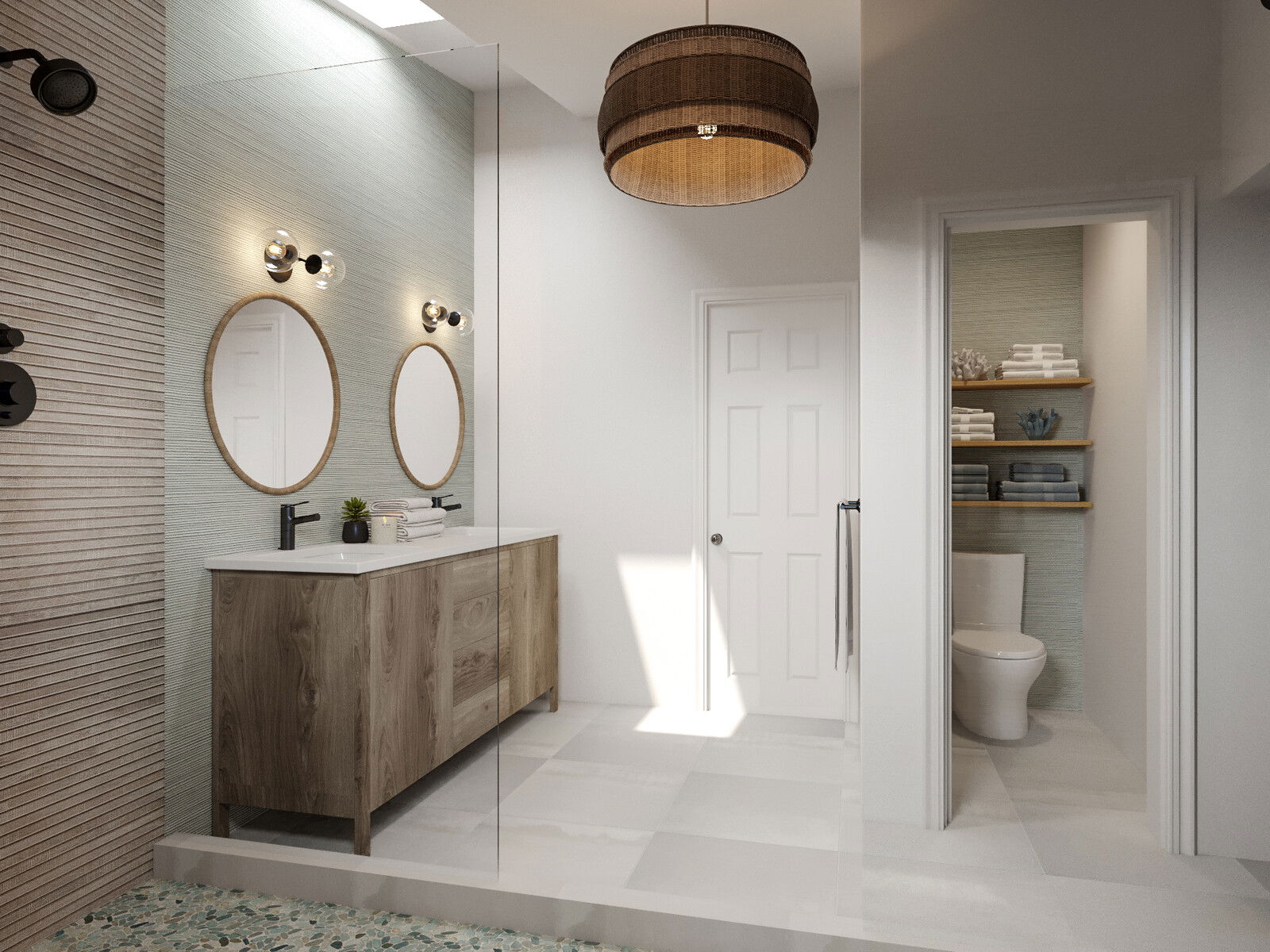 Online Designer Bathroom 3D Model 2