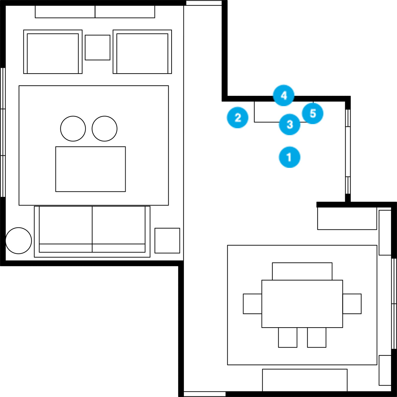 Online Designer Hallway/Entry Floorplan