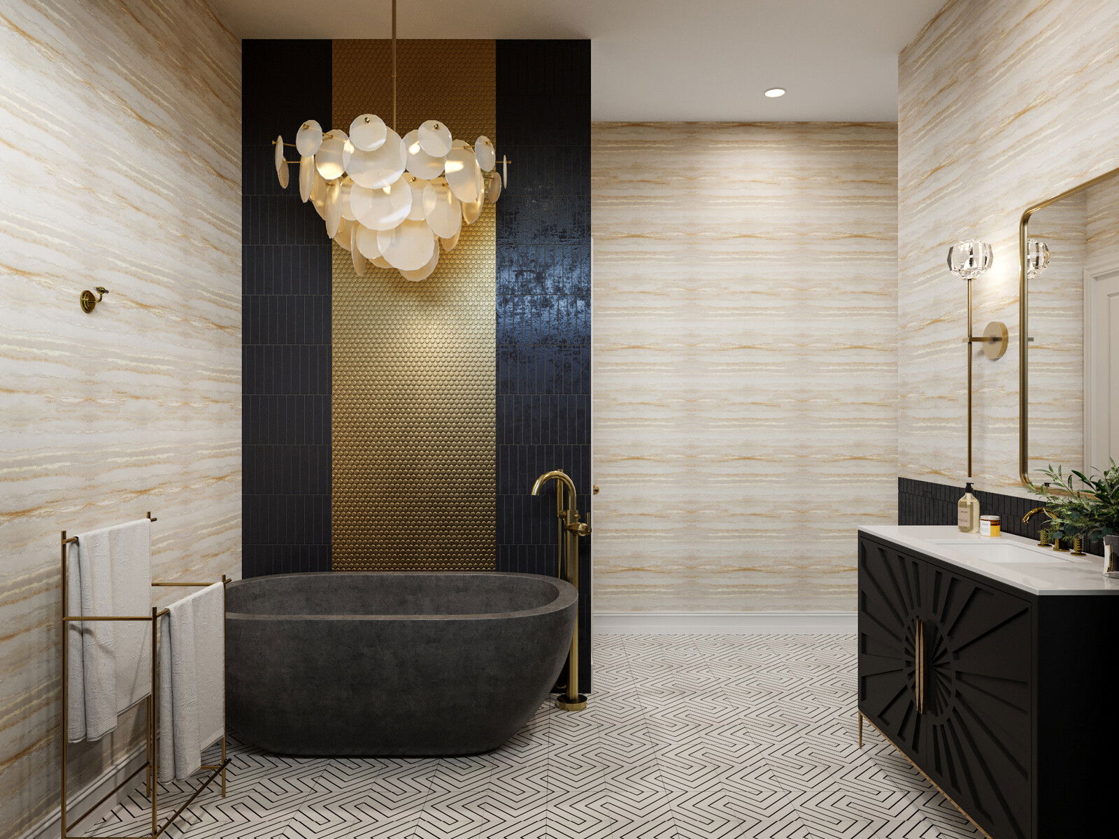 Modelo 3D de Baño por Diseñador Online 3