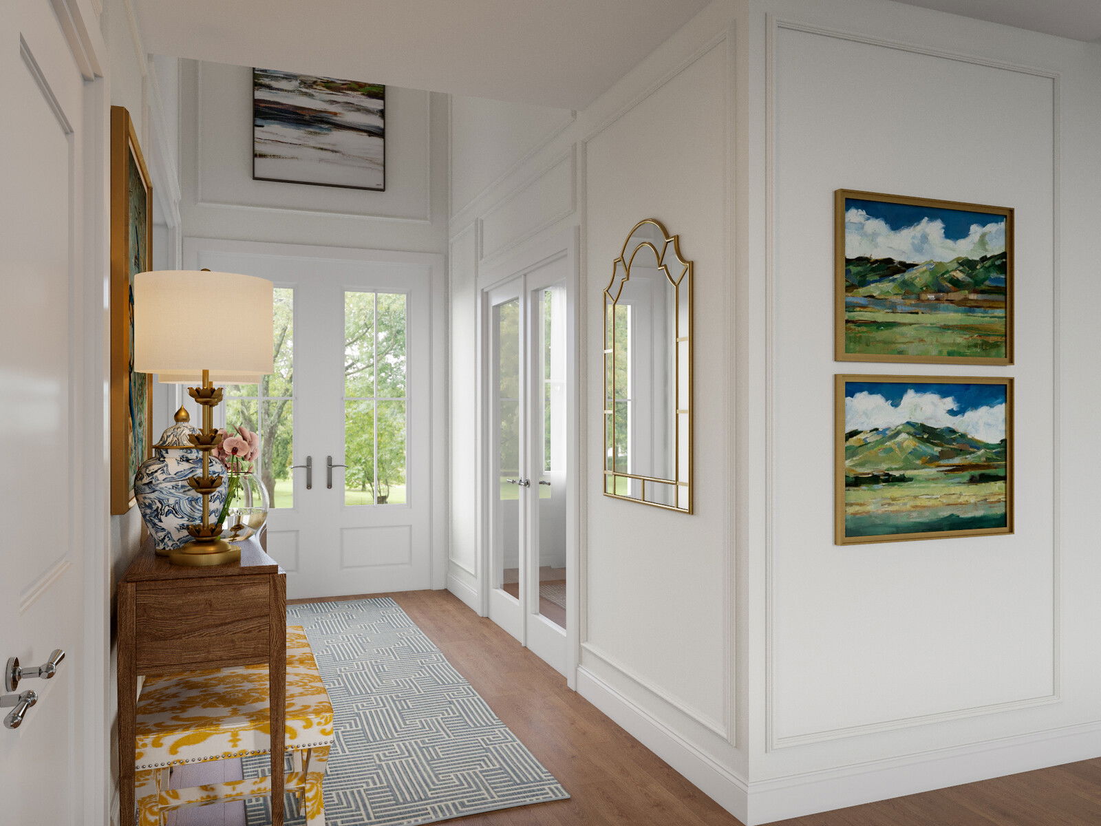 Online Designer Hallway/Entry 3D Model 1