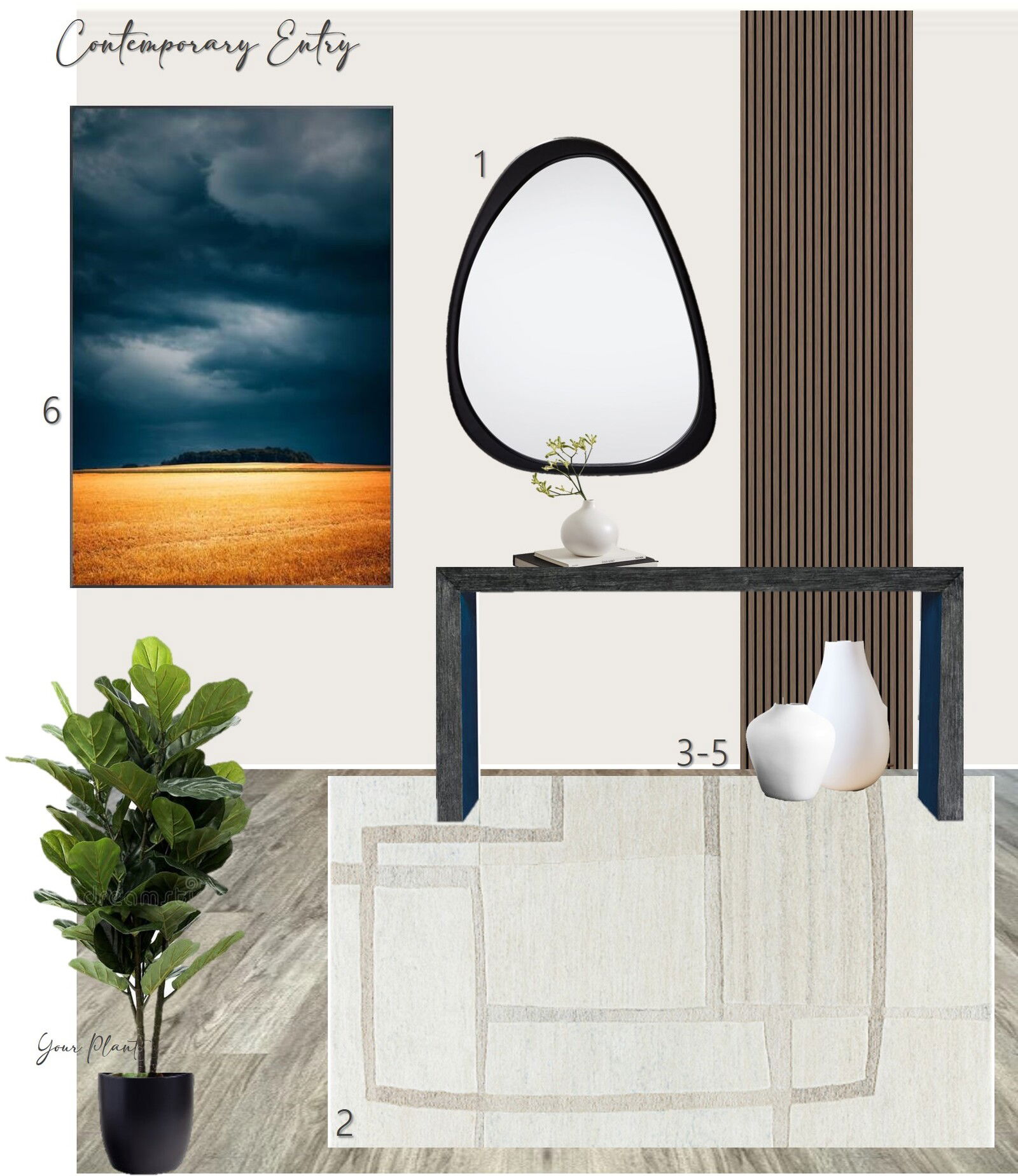 Ideas de diseño interior de pasillo/entrada de diseñador en línea