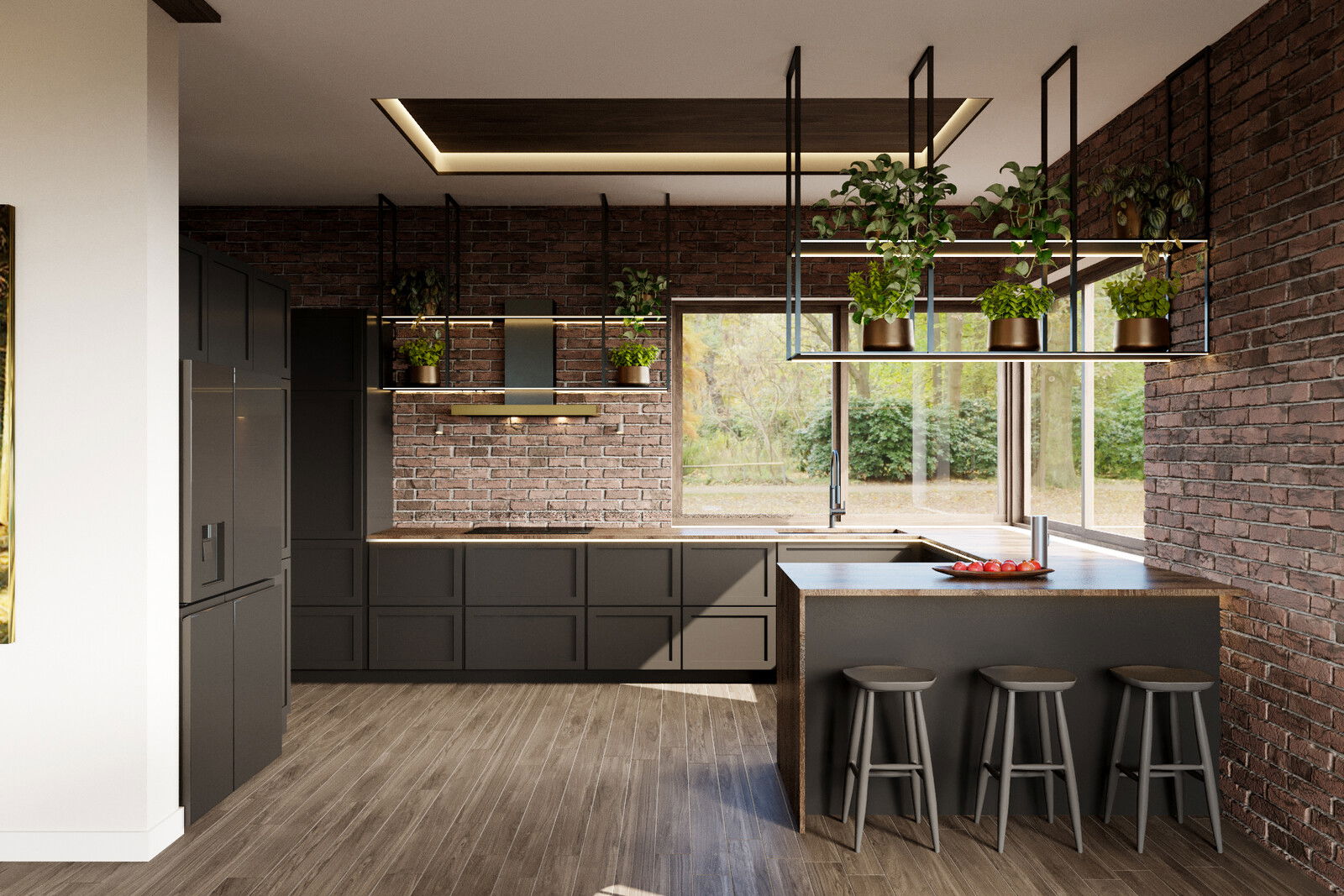Modelo 3D de Cocina de Diseñador en Línea 2