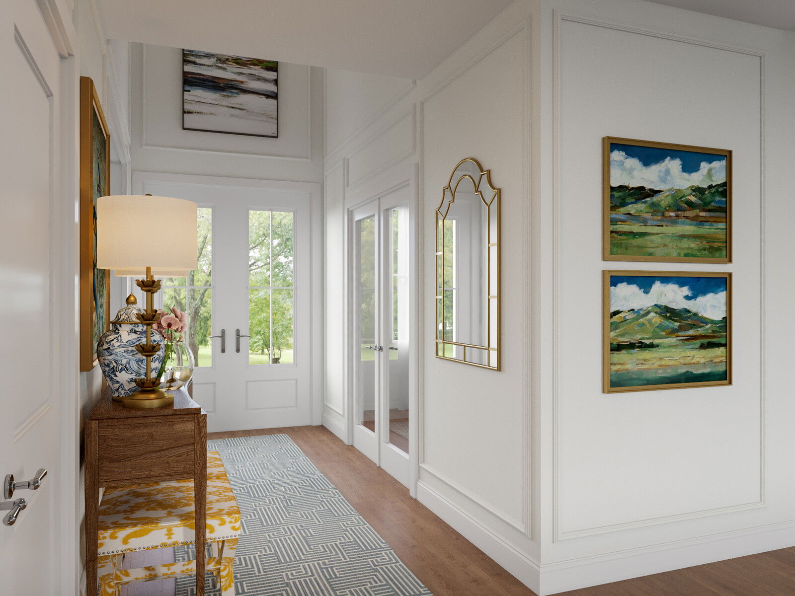 Online Designer Hallway/Entry 3D Model 4