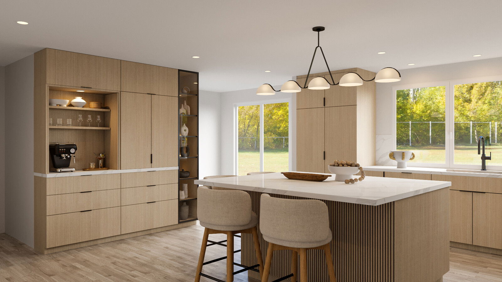 Online Designer Kitchen 3D Model 3