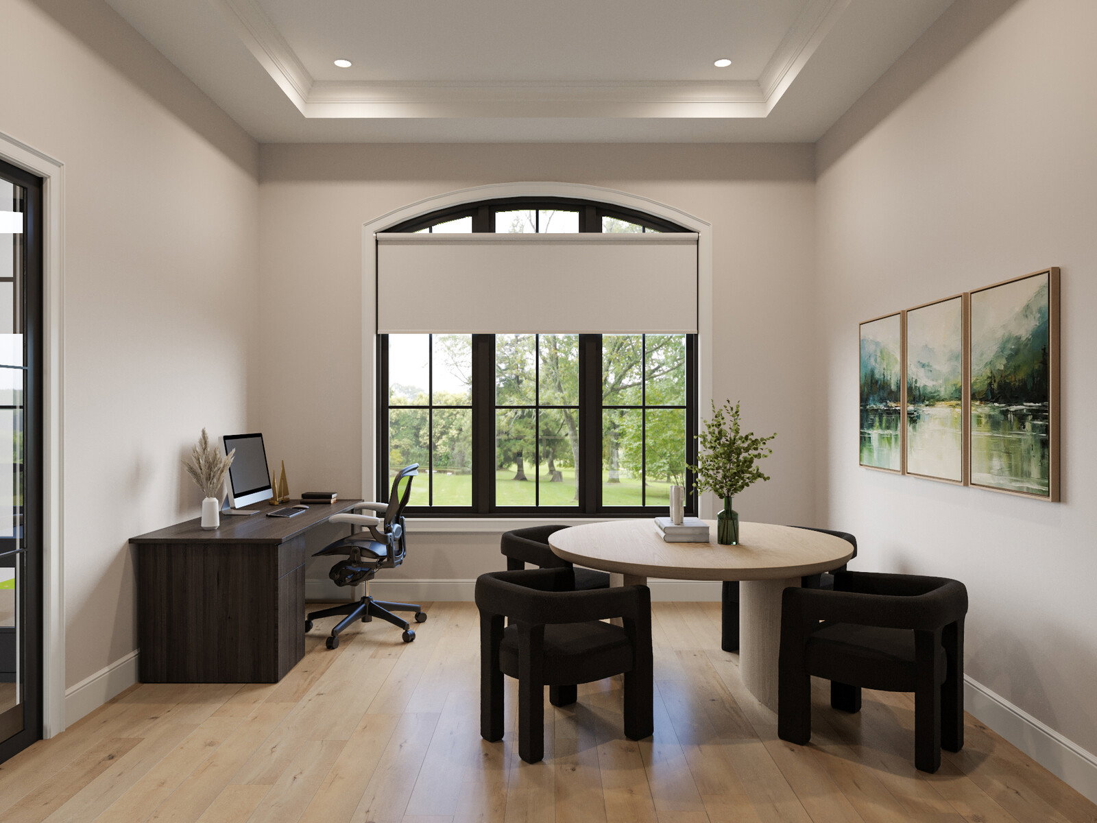 Online Designer Home Office 3D Model 3