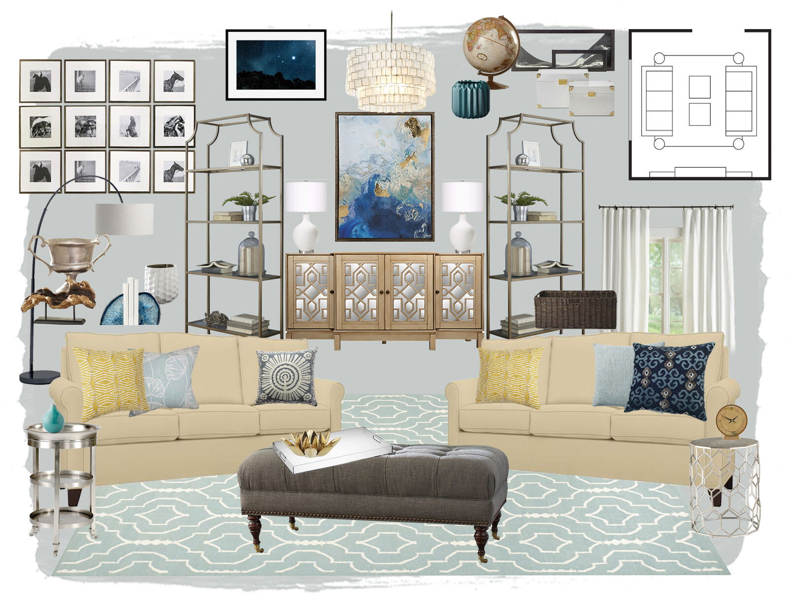 Online Designer Living Room Interior Design Ideas