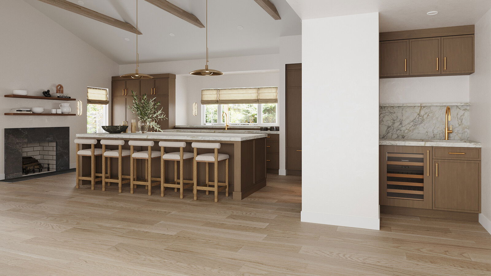 Modelo 3D de Cocina de Diseñador en Línea 3