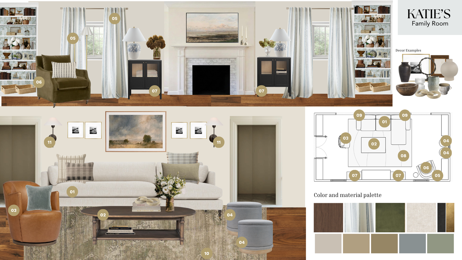 Online Designer Living Room Interior Design Ideas