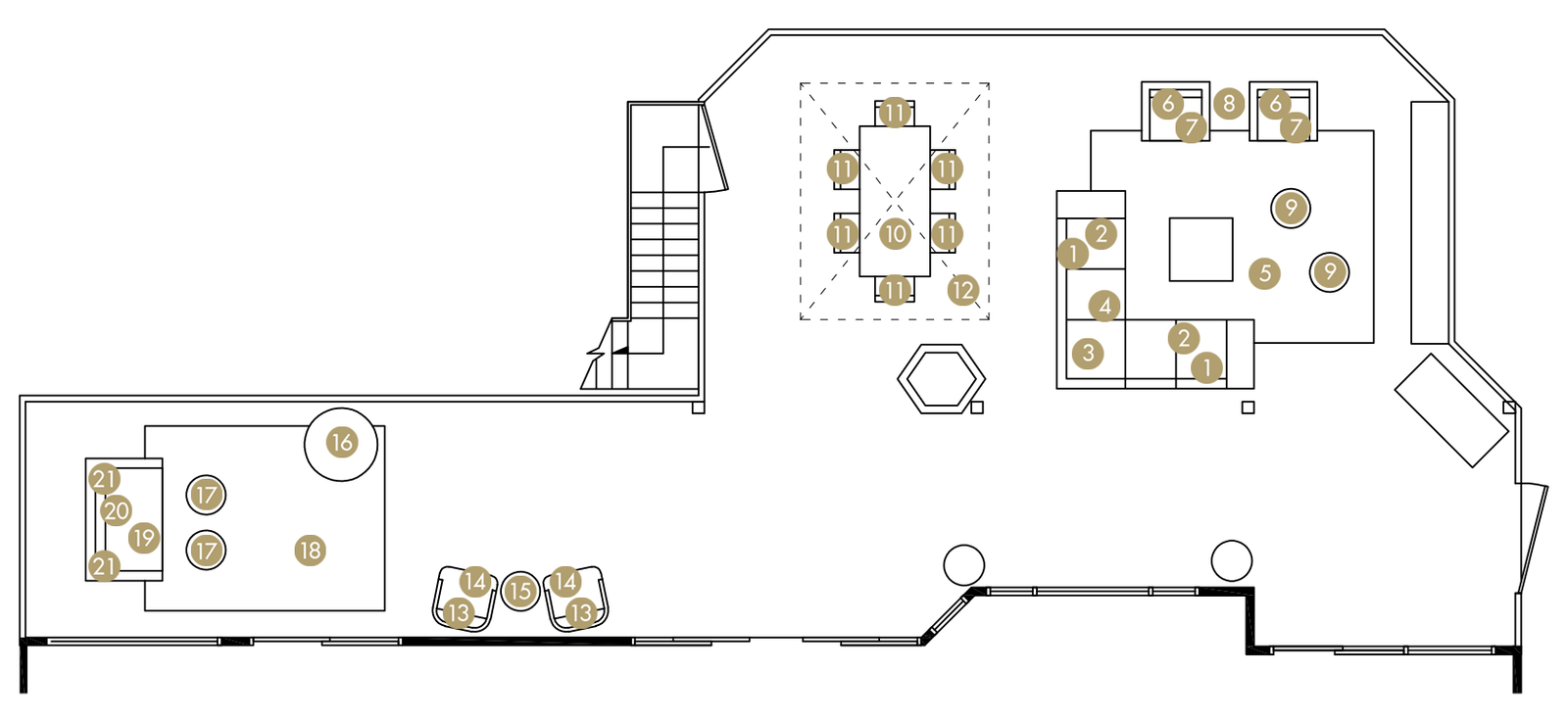 Online Designer Patio Floorplan