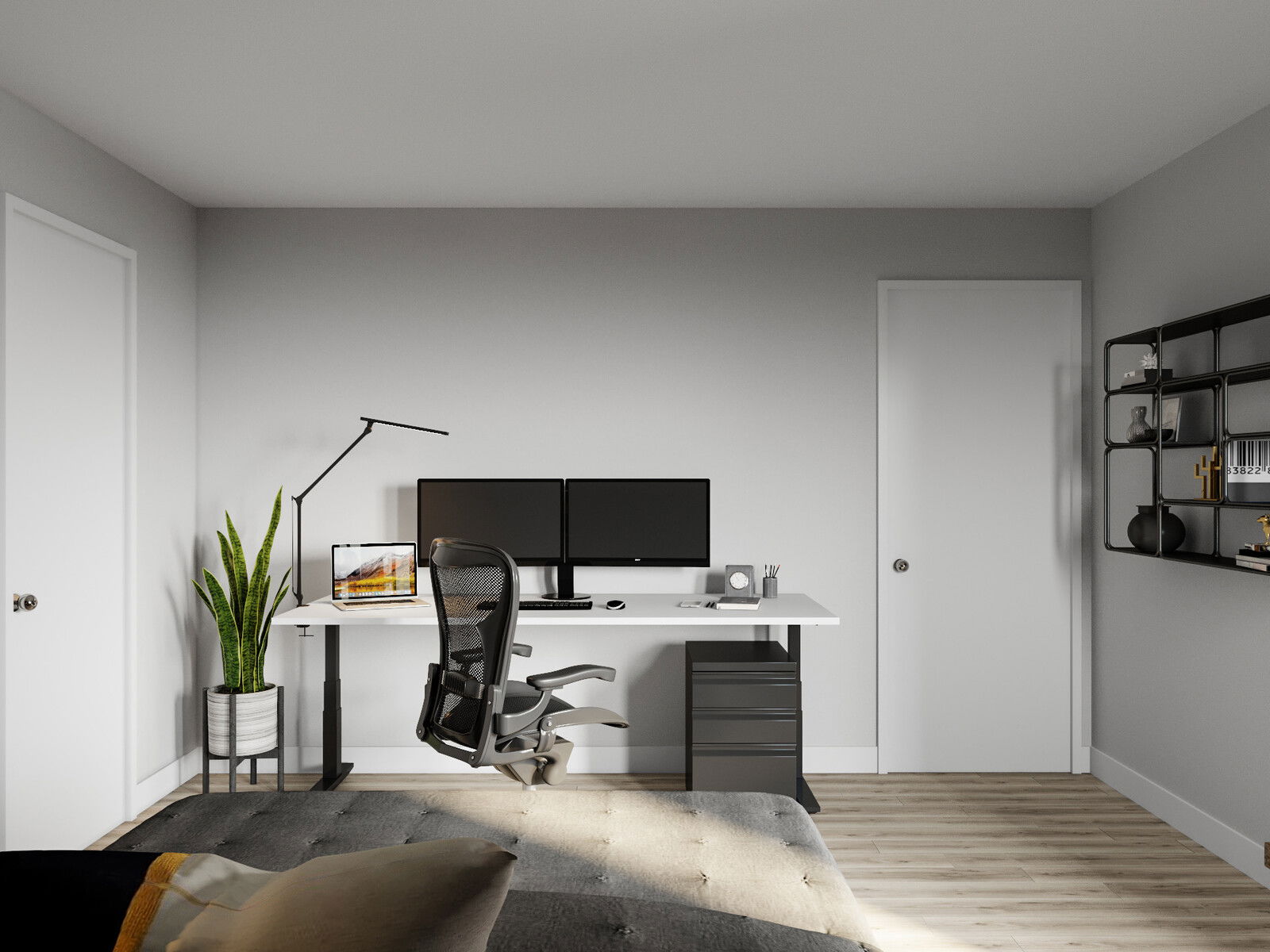 Modelo 3D de Dormitorio del Diseñador en Línea 3