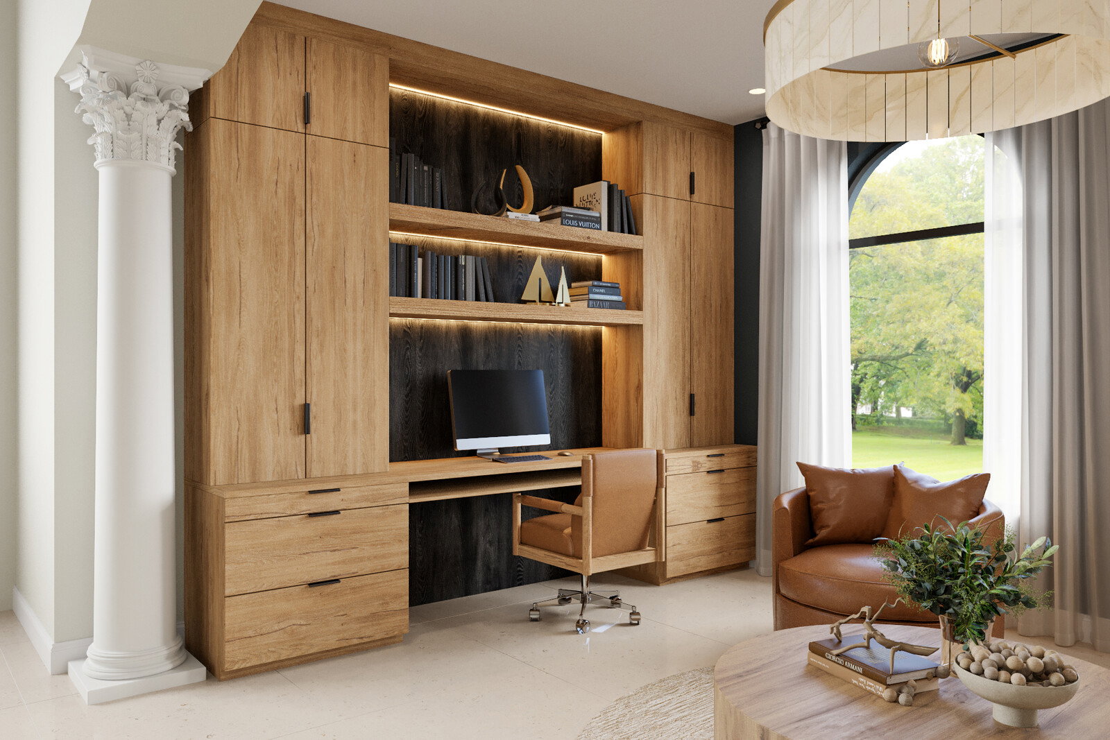 Online Designer Home Office 3D Model 5