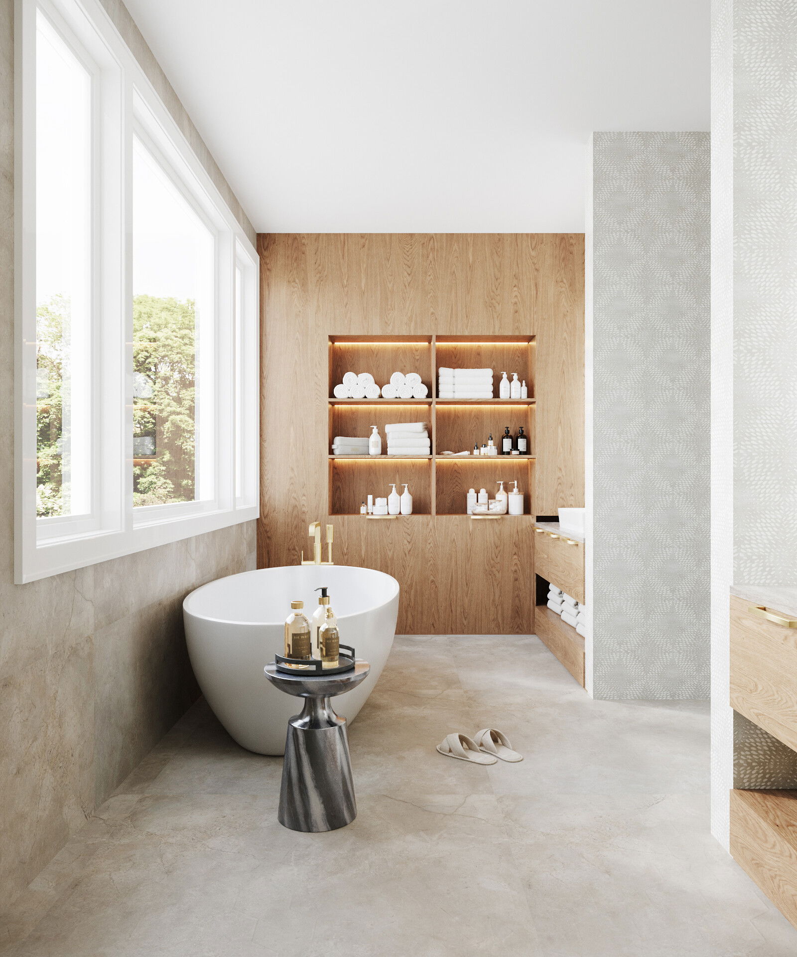Online Designer Bathroom 3D Model 2