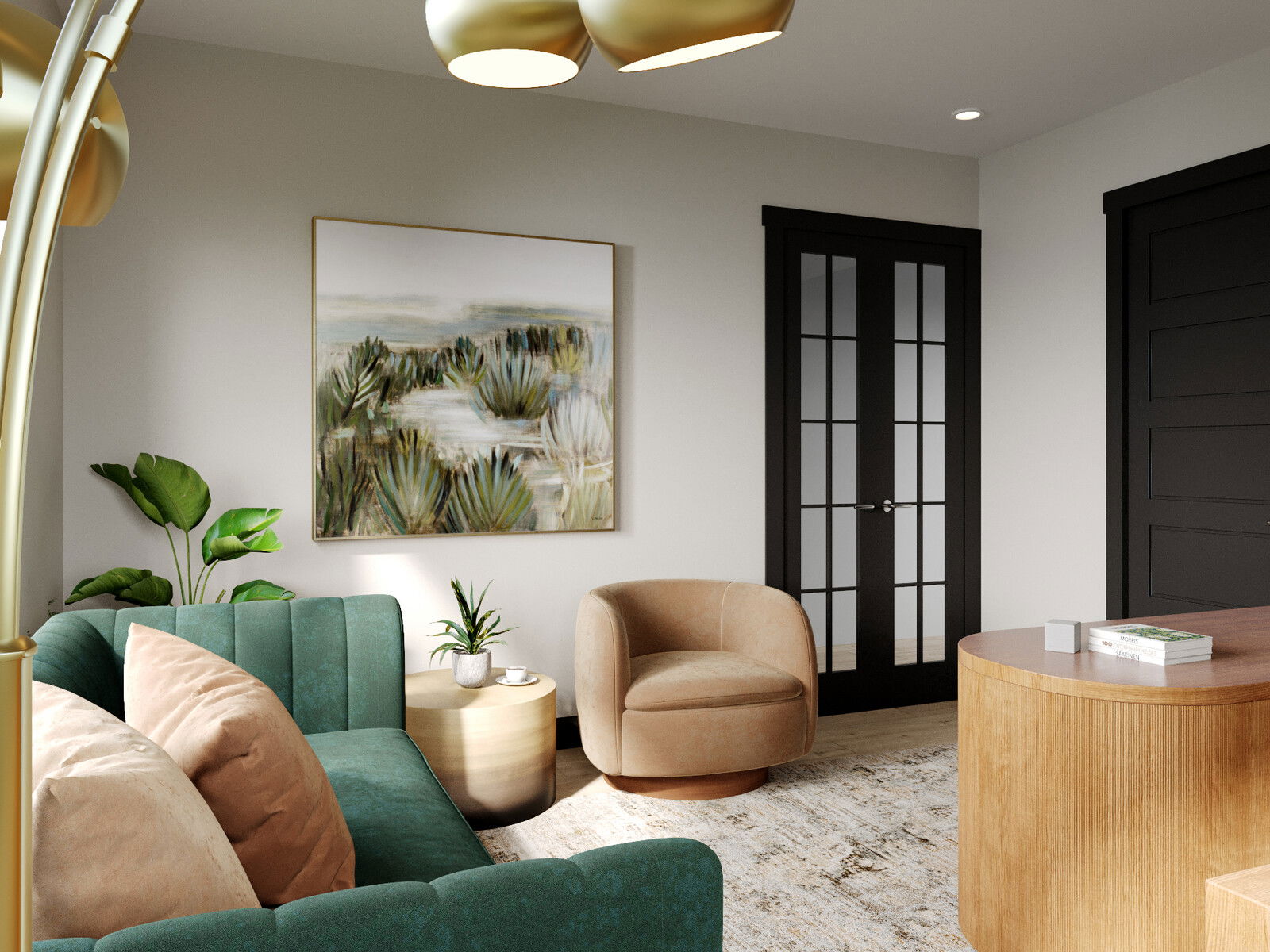 Timeless Creative Small Home Office Design