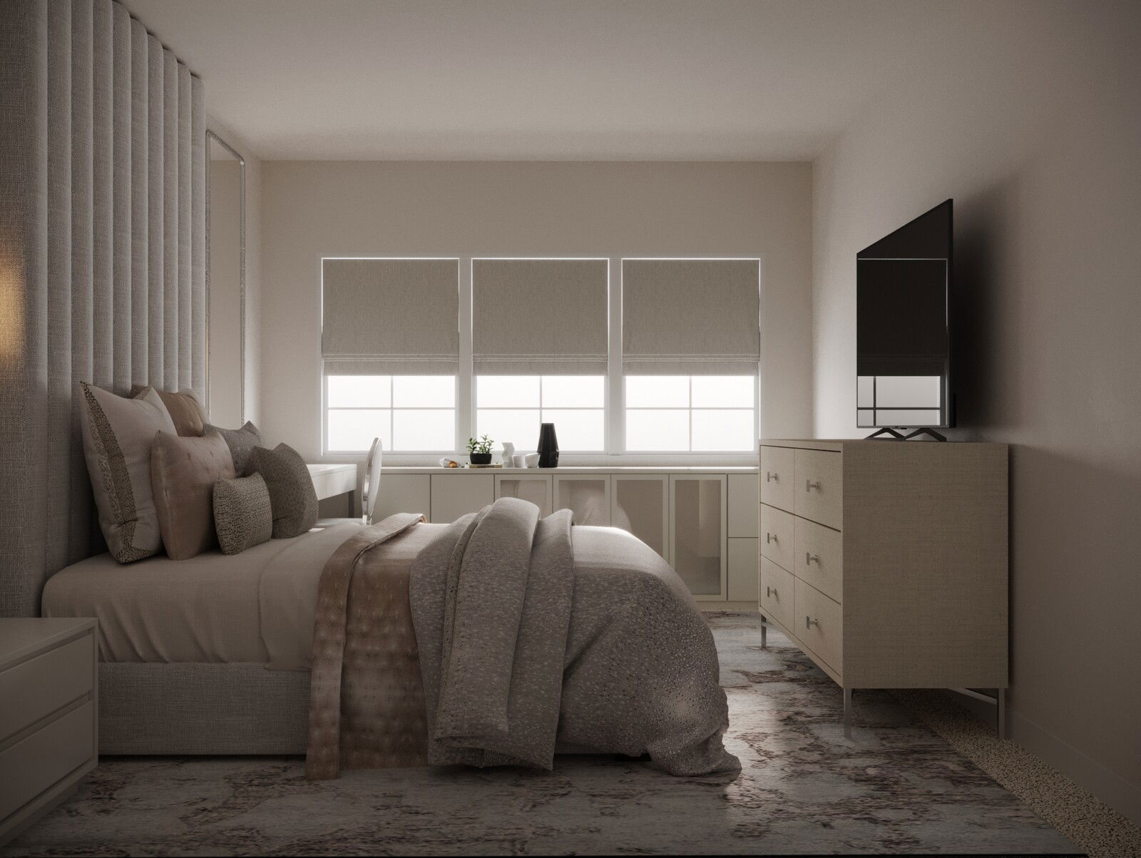 Modelo 3D de Dormitorio del Diseñador en Línea 2