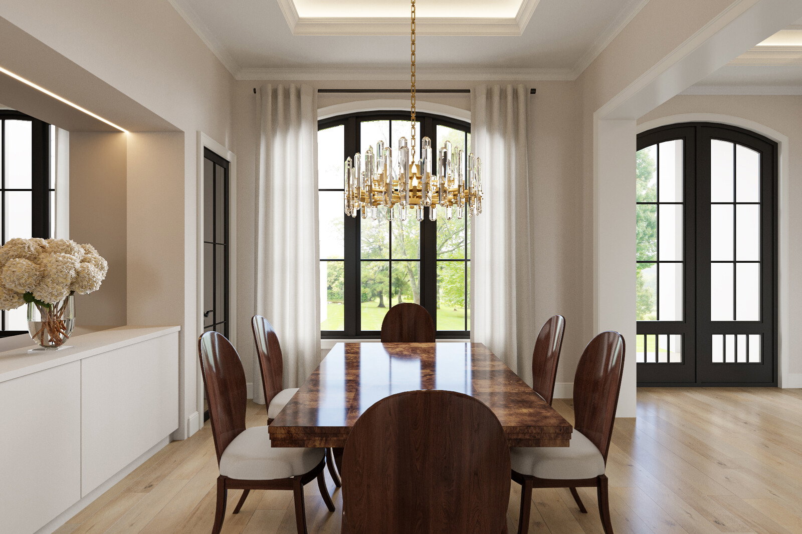 Online Designer Dining Room 3D Model 2