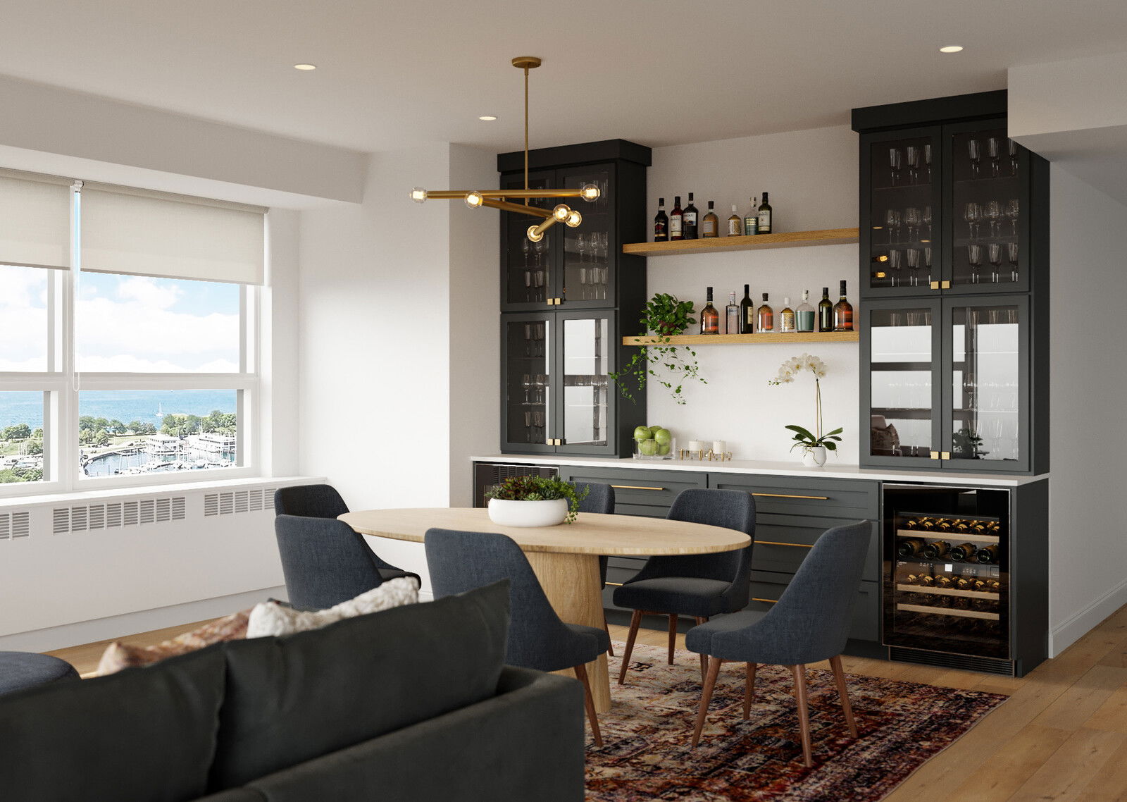 Modelo 3D Sala-Comedor del Diseñador en Línea 4