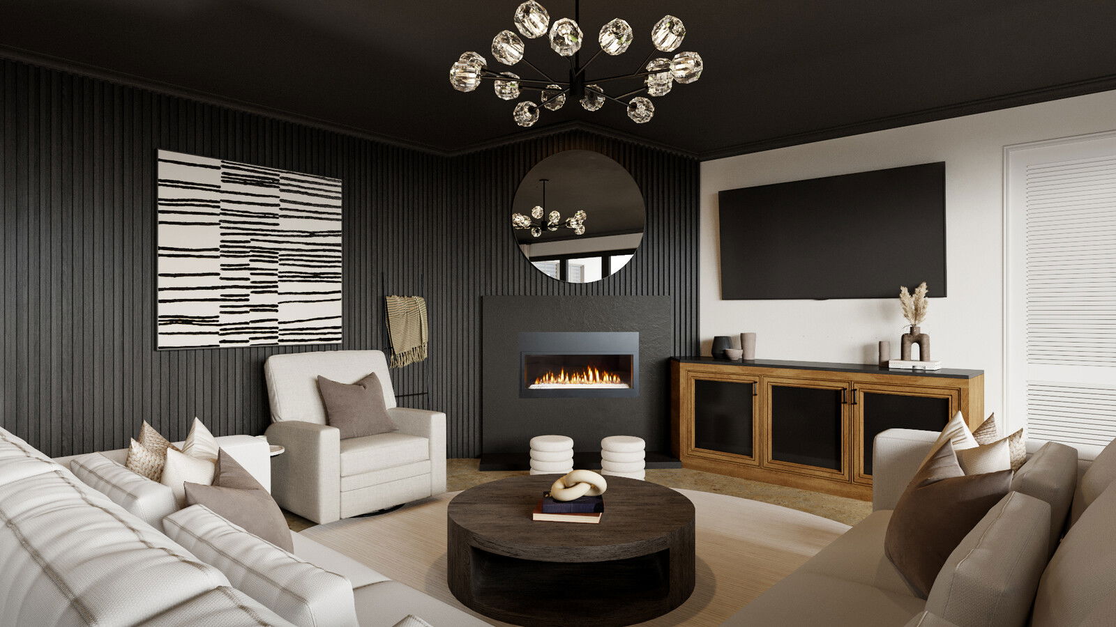 Online Designer Combined Living/Dining 3D Model 6