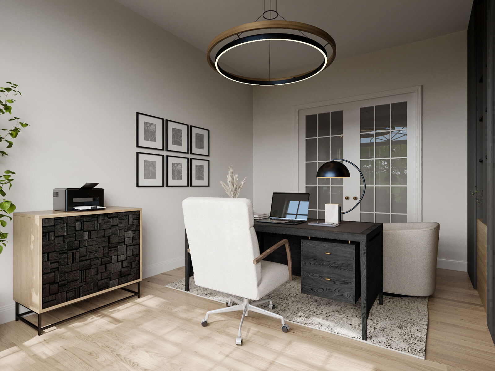 Online Designer Home/Small Office 3D Model 6