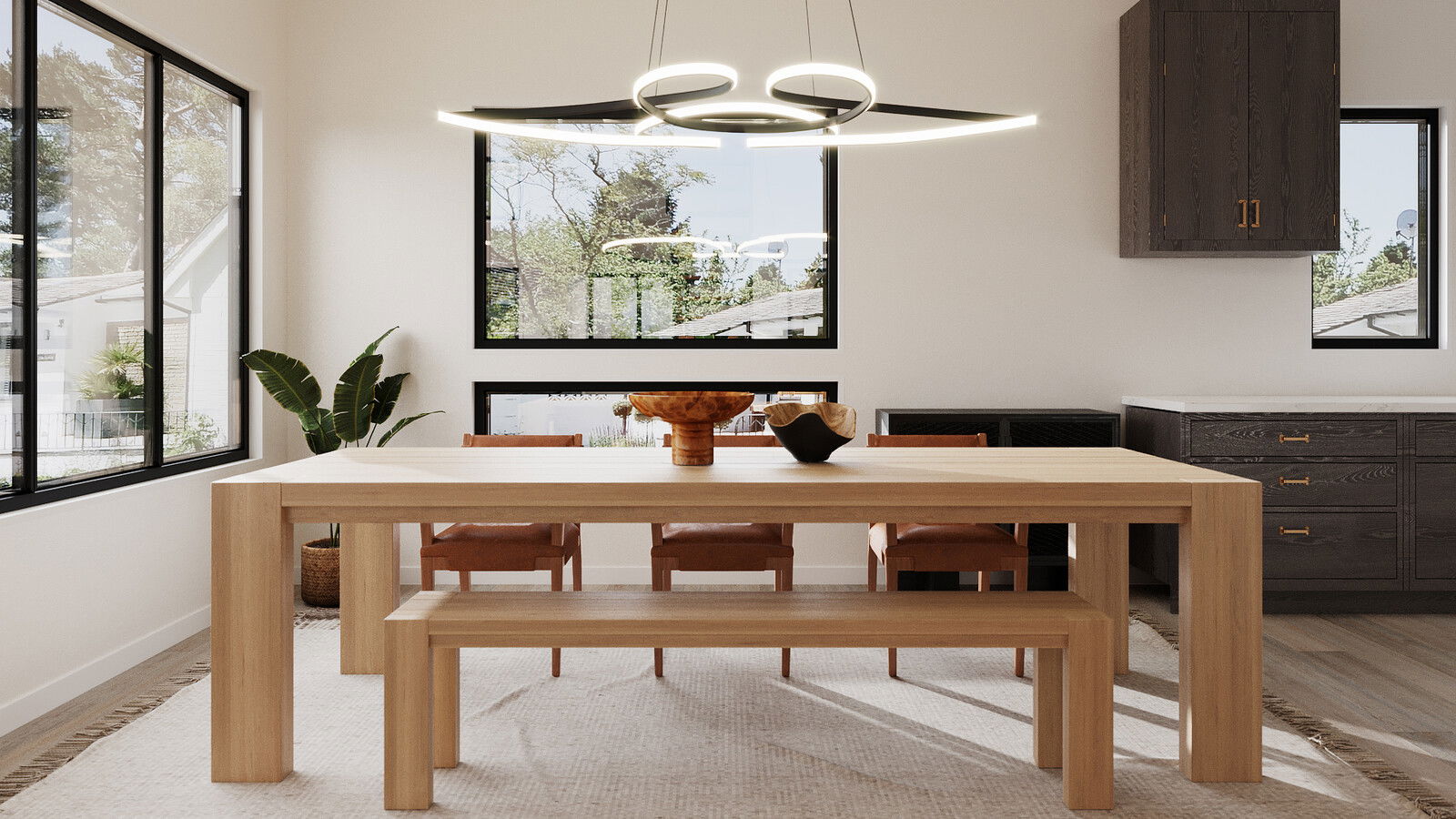 Online Designer Dining Room 3D Model 1