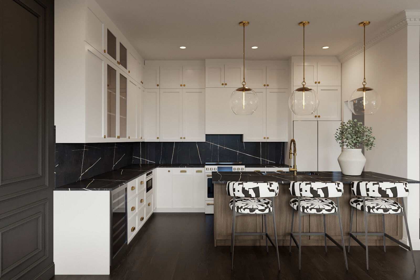 Online Designer Kitchen 3D Model 2