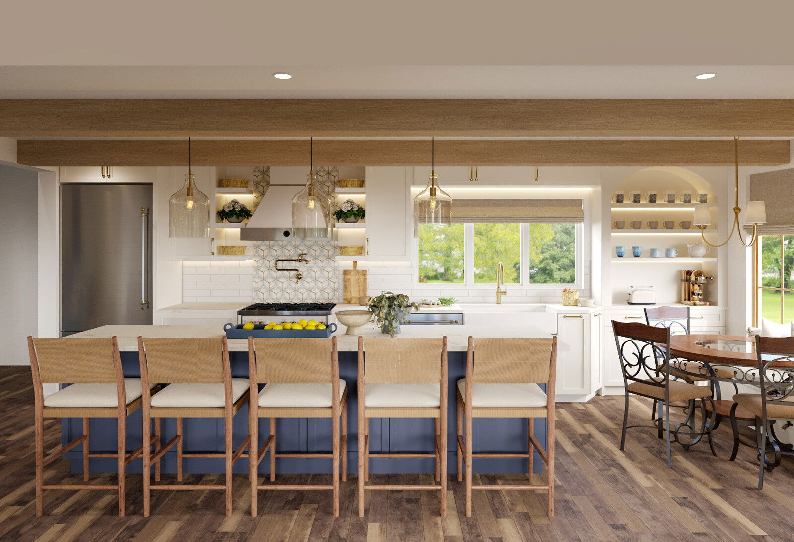Online Designer Kitchen 3D Model 3