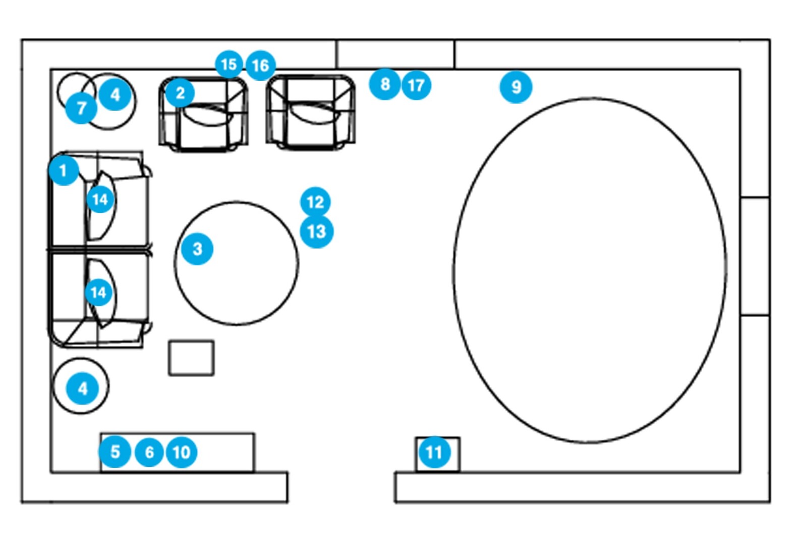 Online Designer Business/Office Floorplan