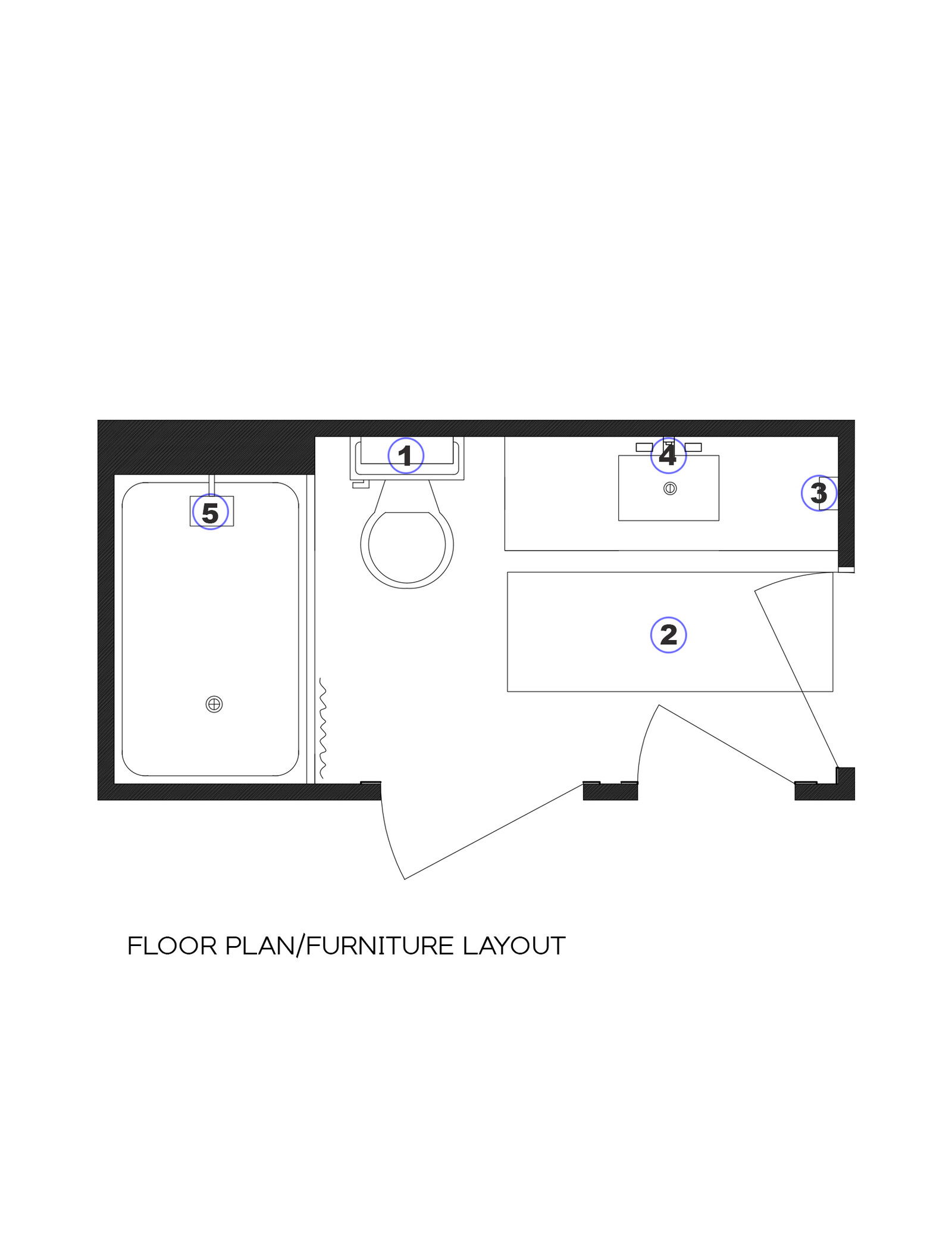 Plano de Baño por Diseñador Online