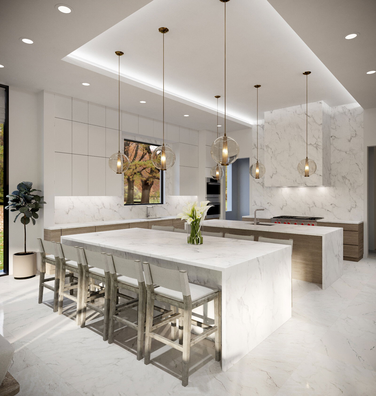 Luxury Residence Interior Kitchen Design