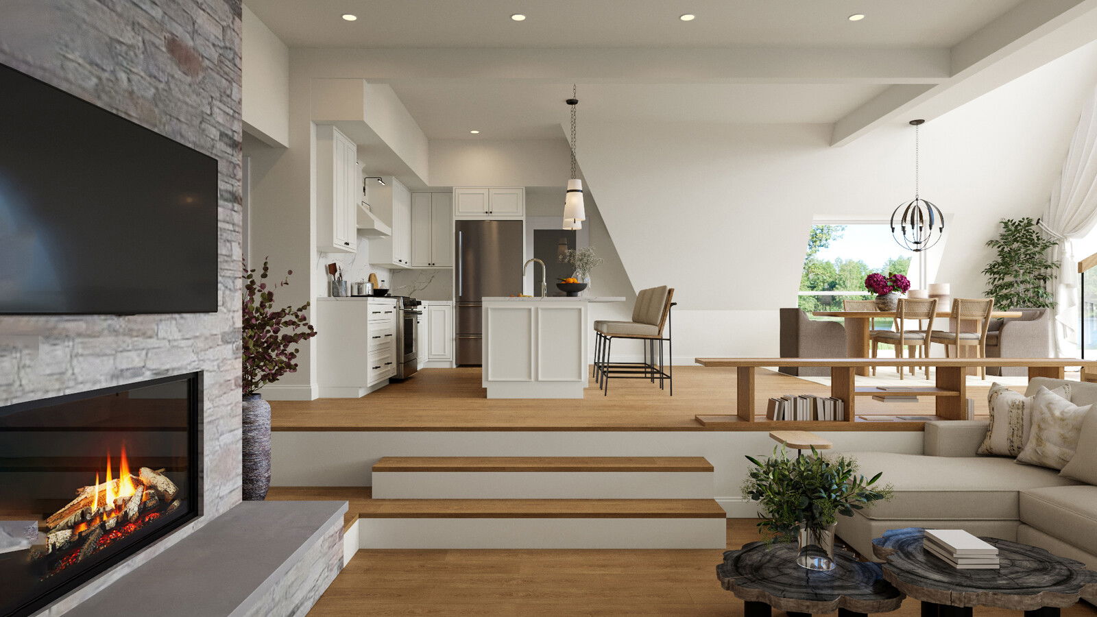 Online Designer Kitchen 3D Model 3